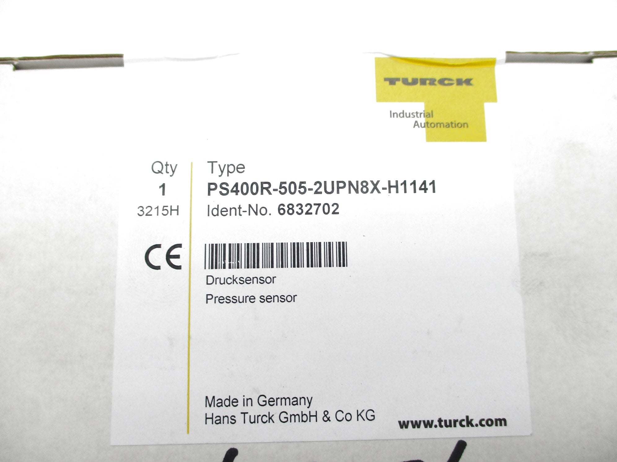 TURCK PS400R-505-2UPN8X-H1141 NSFS