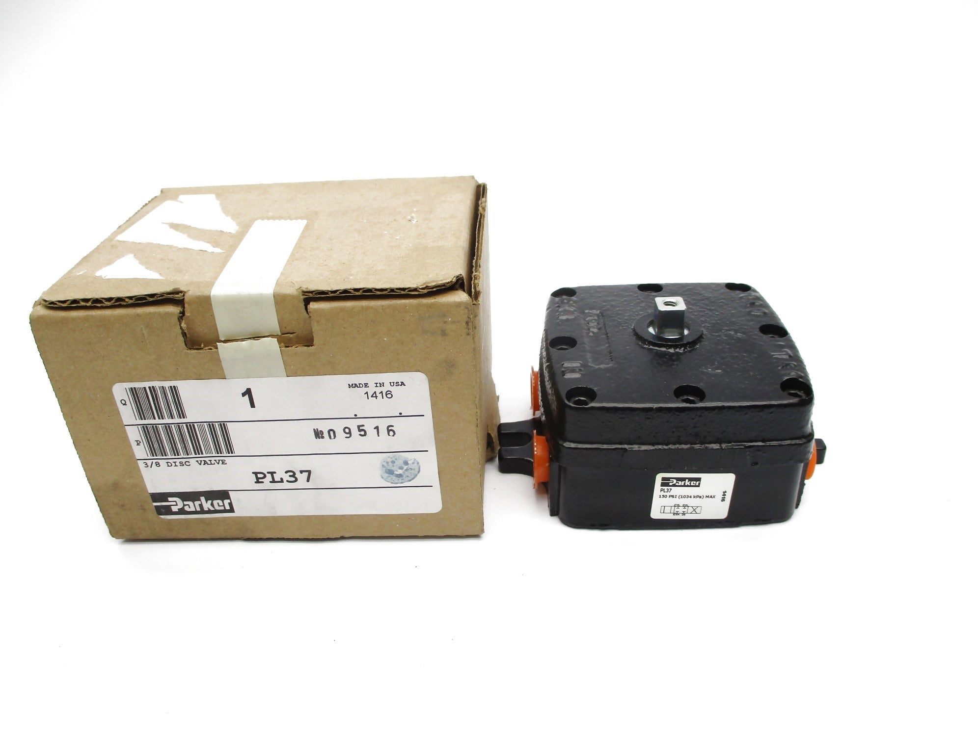 PARKER PL37 150PSI 3/8"  NSMP