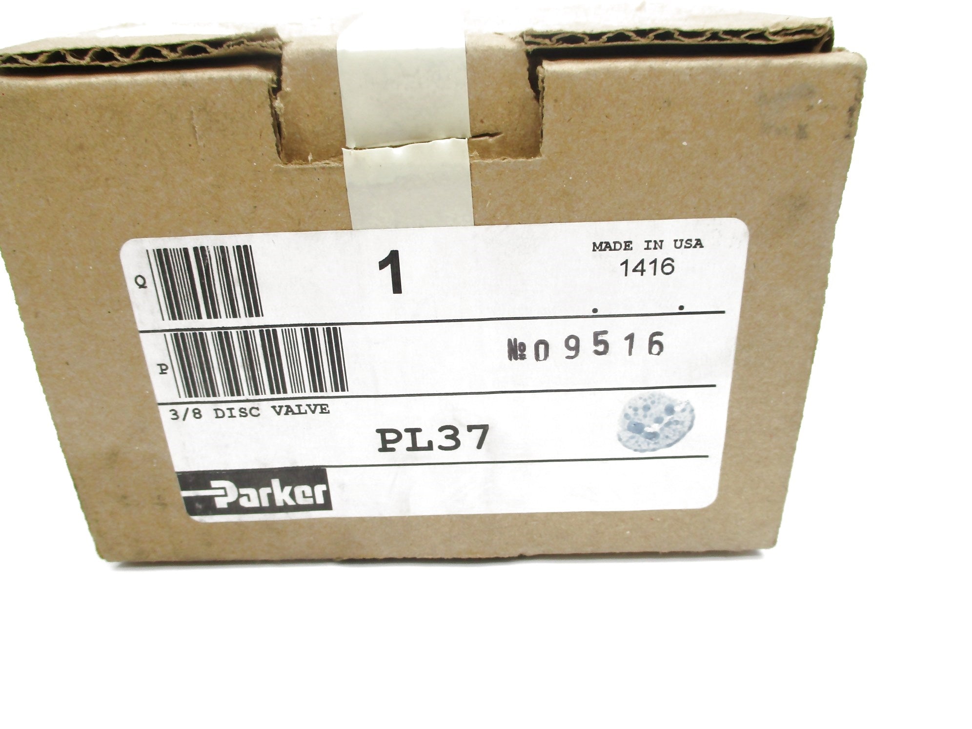 PARKER PL37 150PSI 3/8"  NSMP
