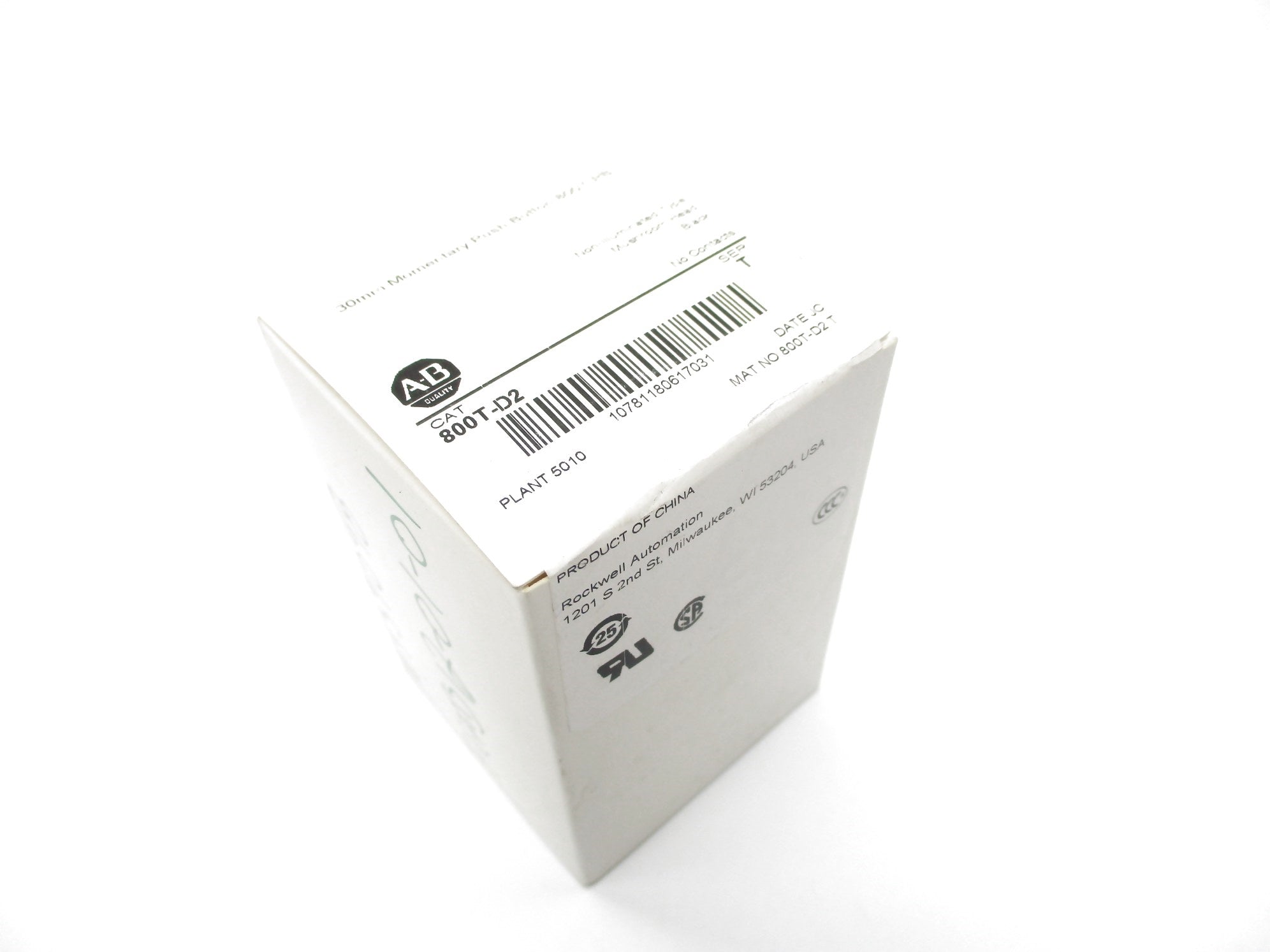 INDUSTRIAL SPARE PART 800T-D2 SER. T (WH) NSFS
