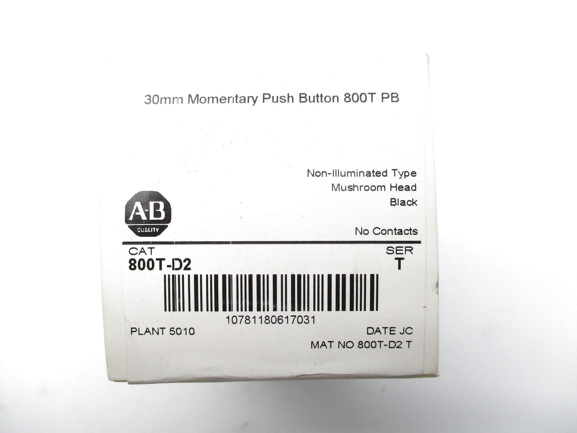 INDUSTRIAL SPARE PART 800T-D2 SER. T (WH) NSFS