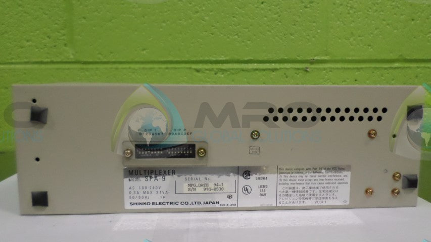 SHINKO ELECTRIC SPA-9 MULTIPLEXER *NEW NO BOX*