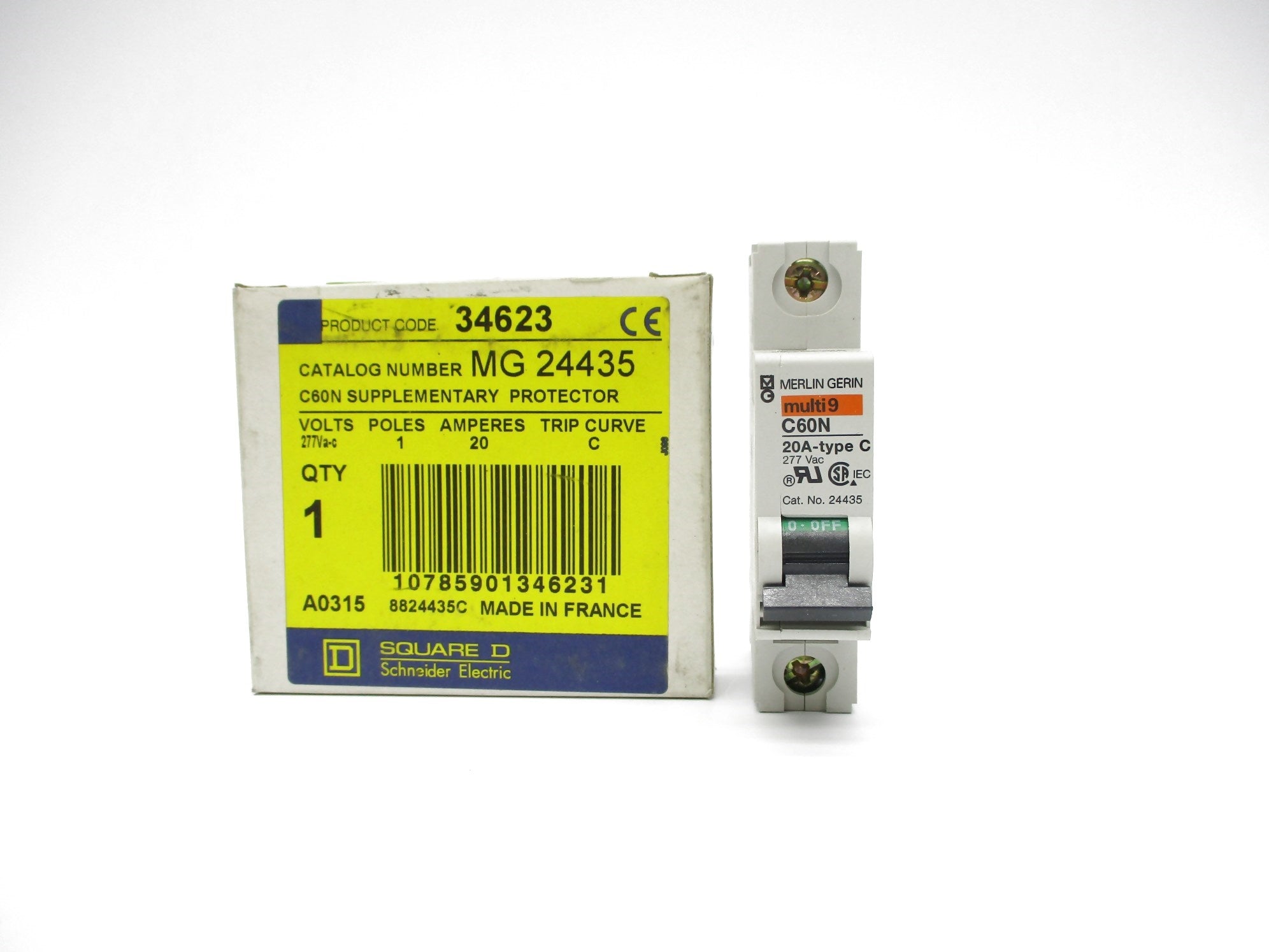 SQUARE D MG24435 20A 277V NSMP