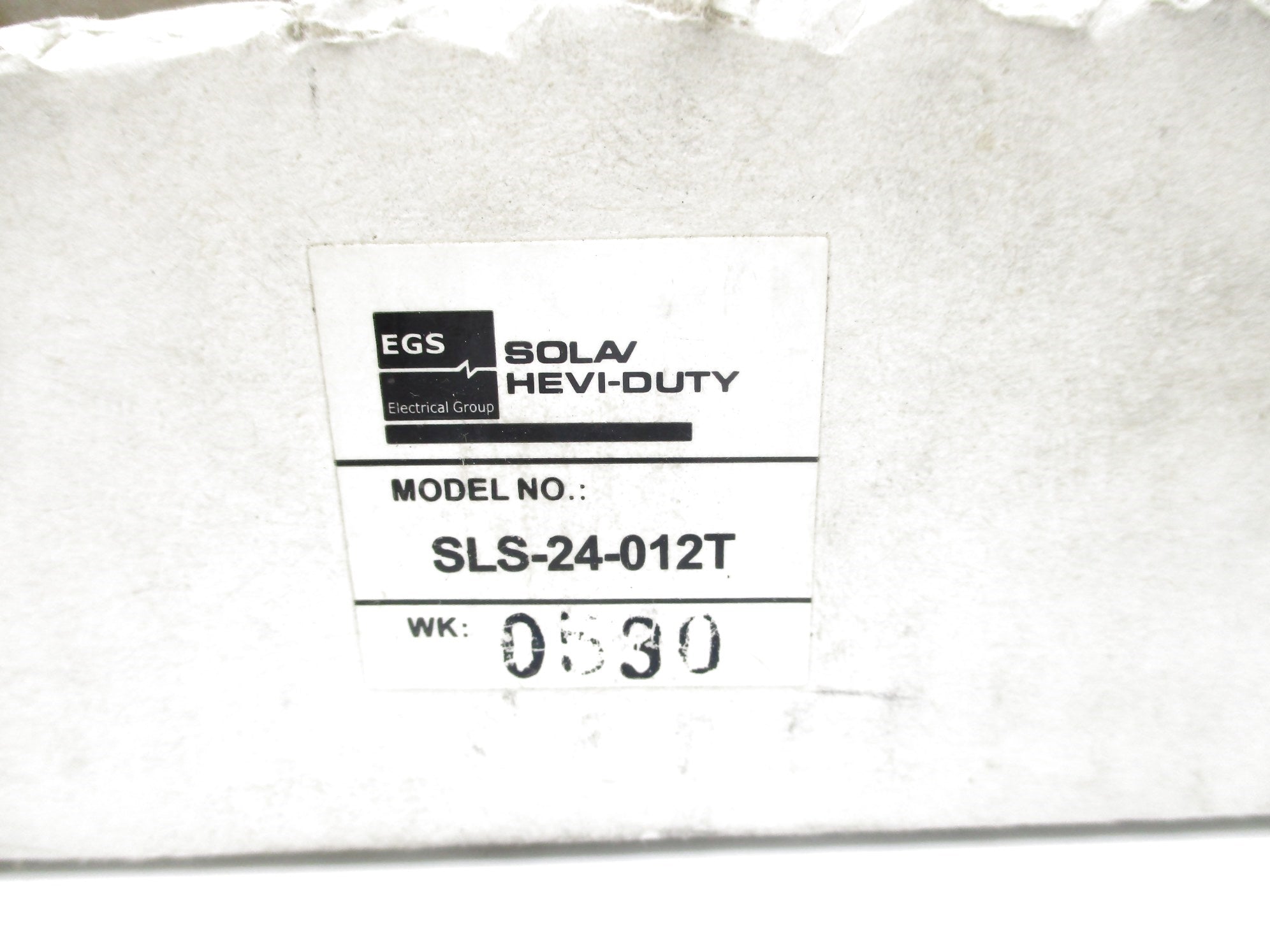 SOLA SLS-24-012T 24VDC 1.2A NSMP