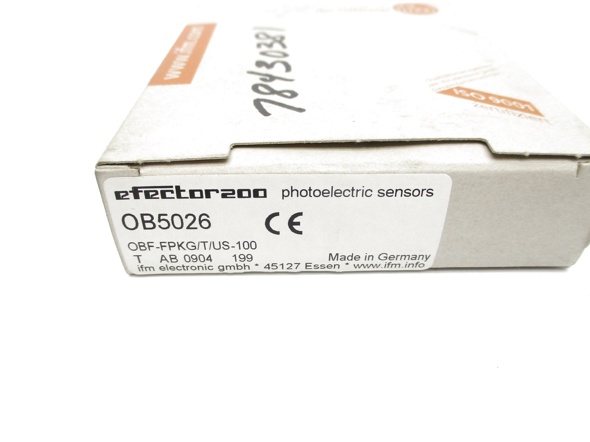 IFM EFECTOR OB5026 OBF-FPKG/T/US-100 10-36VDC NSMP