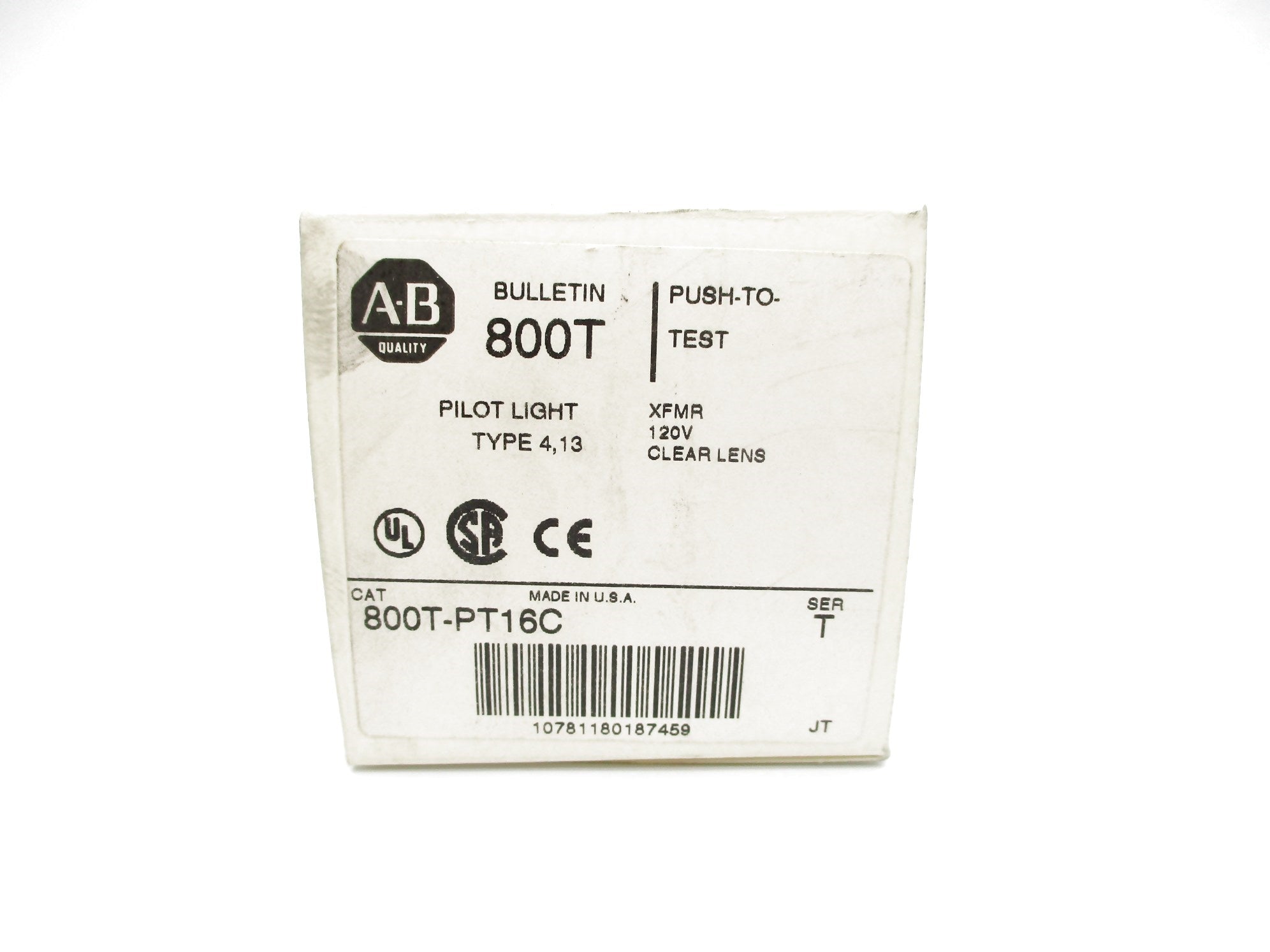 INDUSTRIAL SPARE PART 800T-PT16C SER. T (WH) NSMP