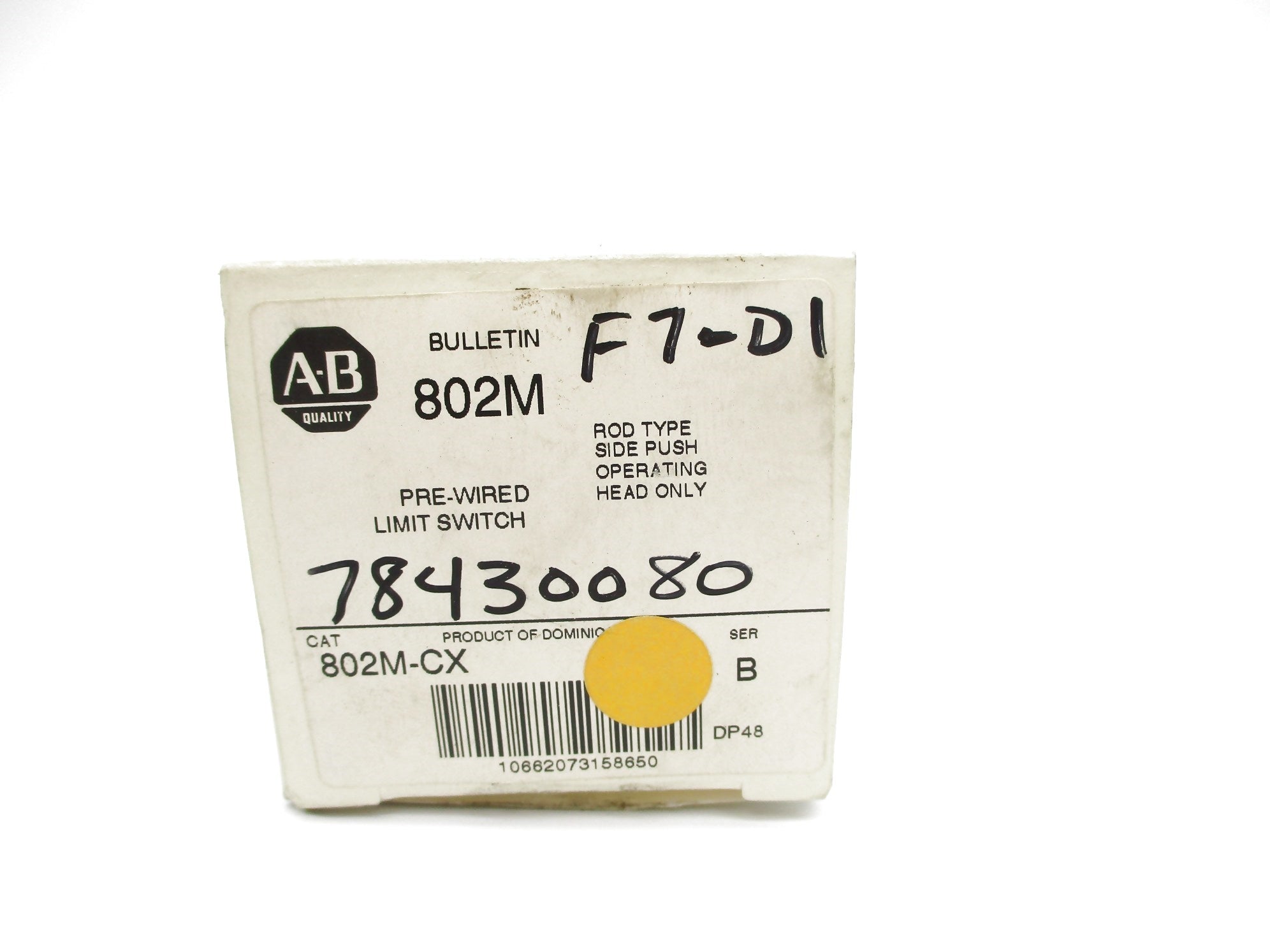 ALLEN BRADLEY 802M-CX SER. B (WH) NSMP