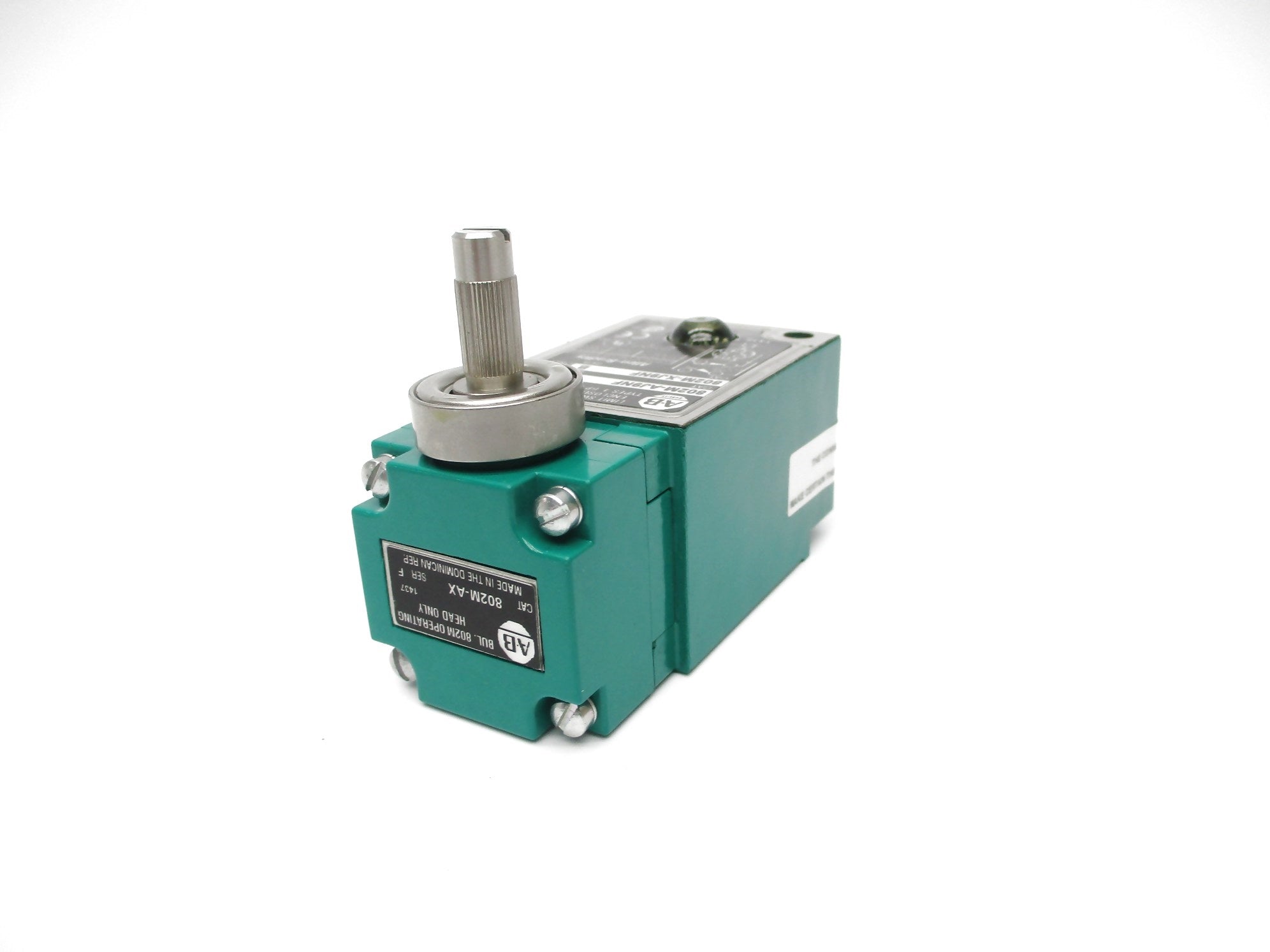 ALLEN BRADLEY 802M-AJ9NF SER. F (WH) NSMP