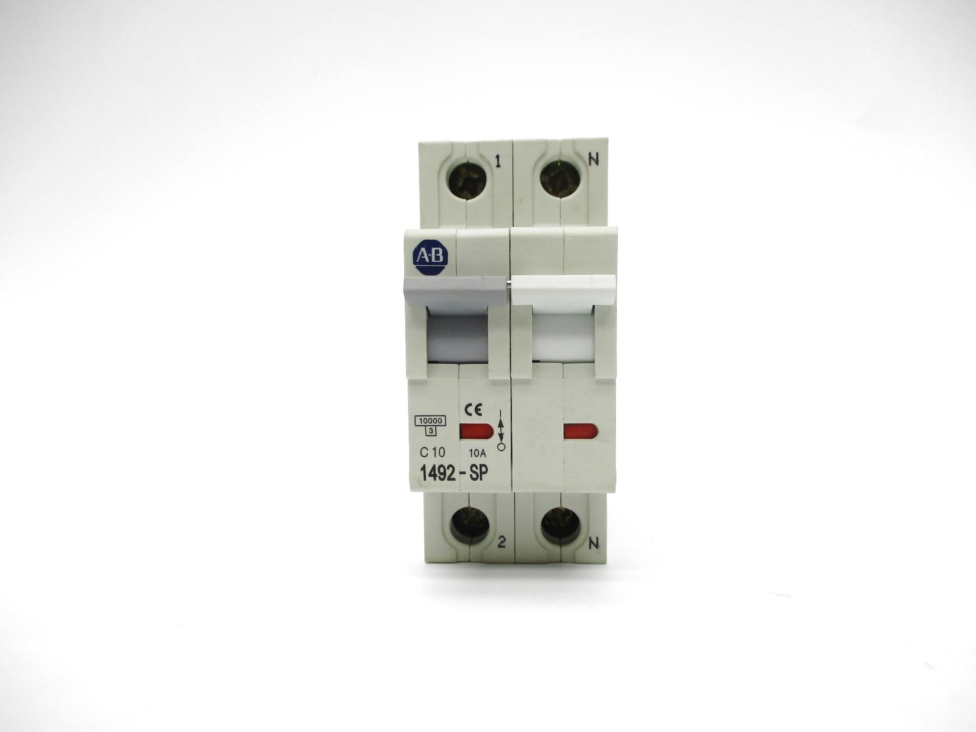 ALLEN BRADLEY 1492-SP1C100-N SER. C 10A 277V (WH)NSMP