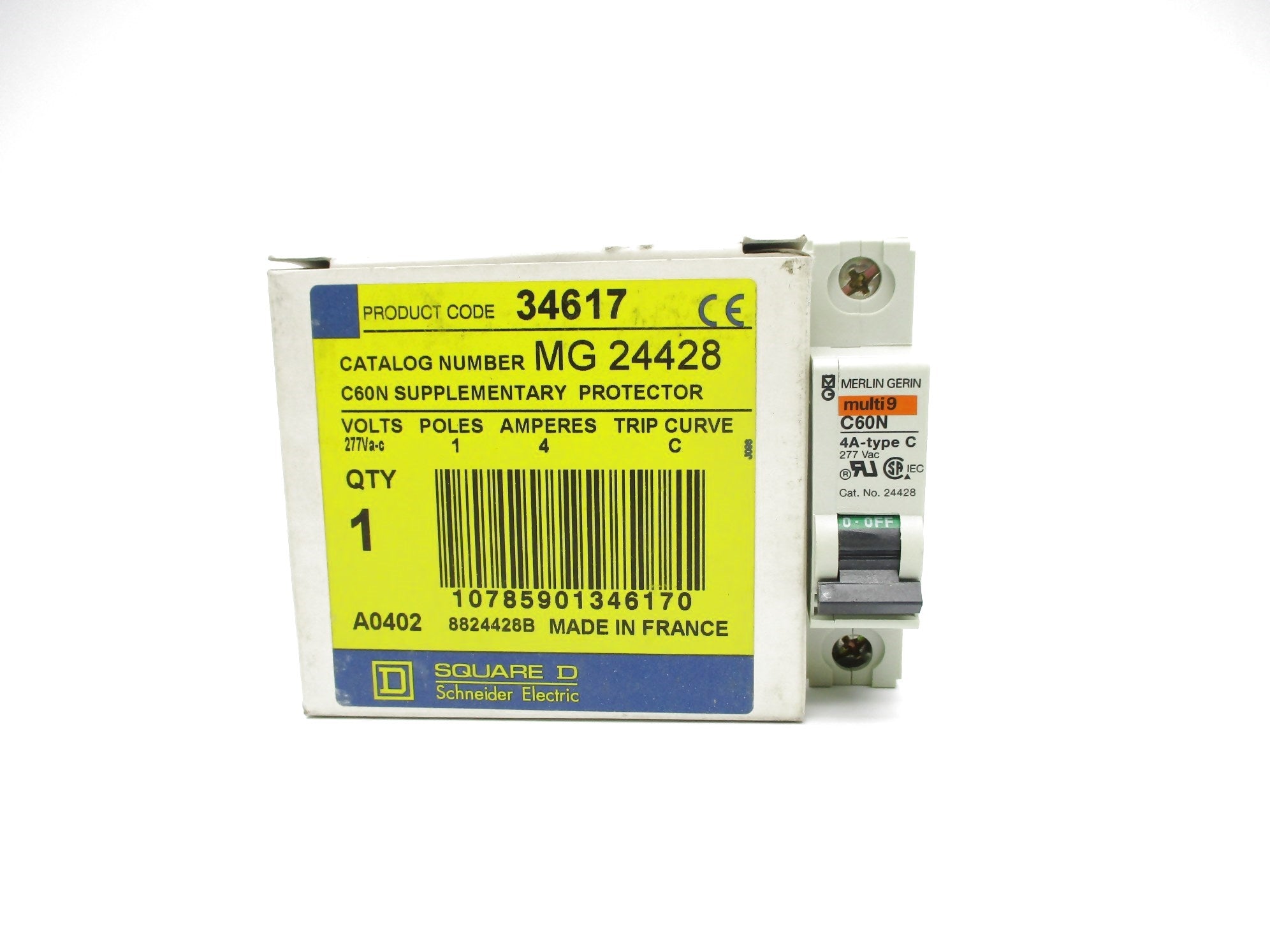SQUARE D MG24428 4A 277V NSMP