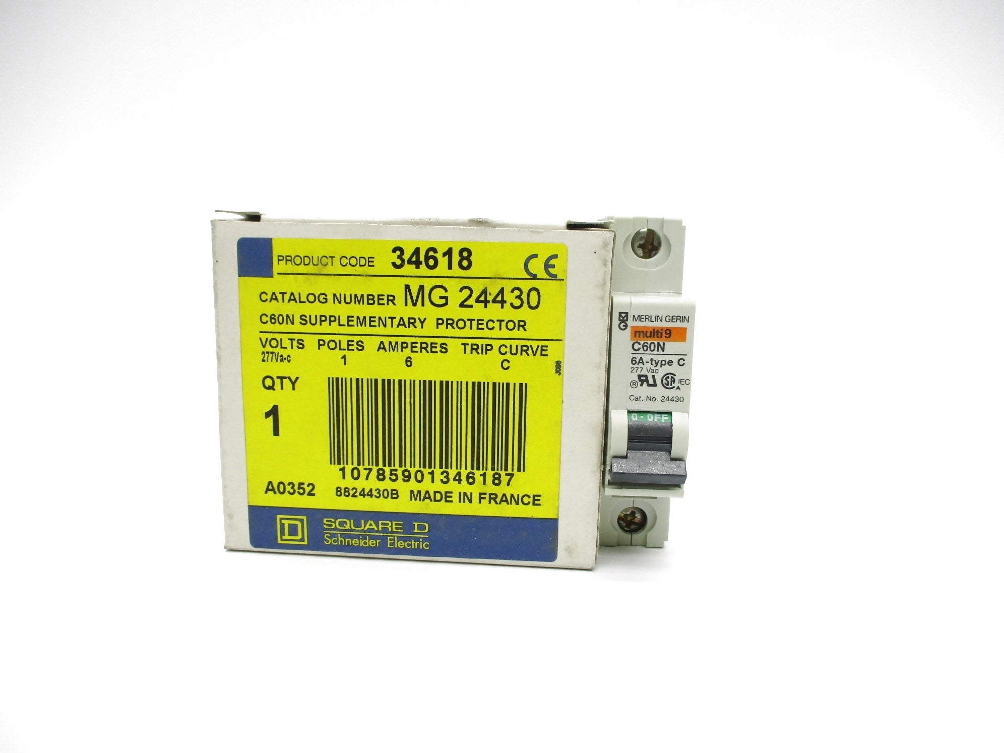 SQUARE D MG24430 6A 277V NSMP