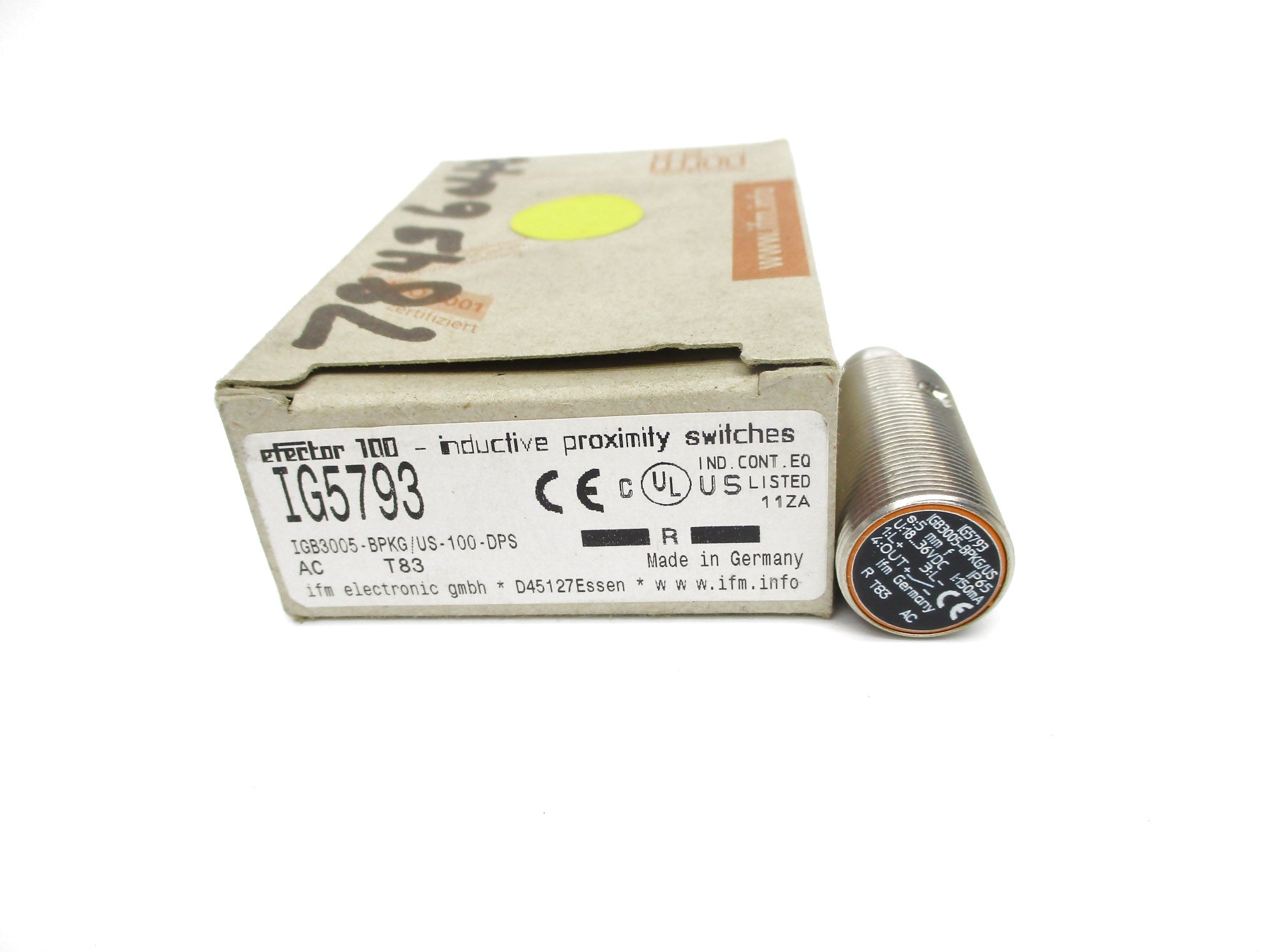 IFM EFECTOR IGB3005-BPKG/US-100-DPS IG5793 NSMP