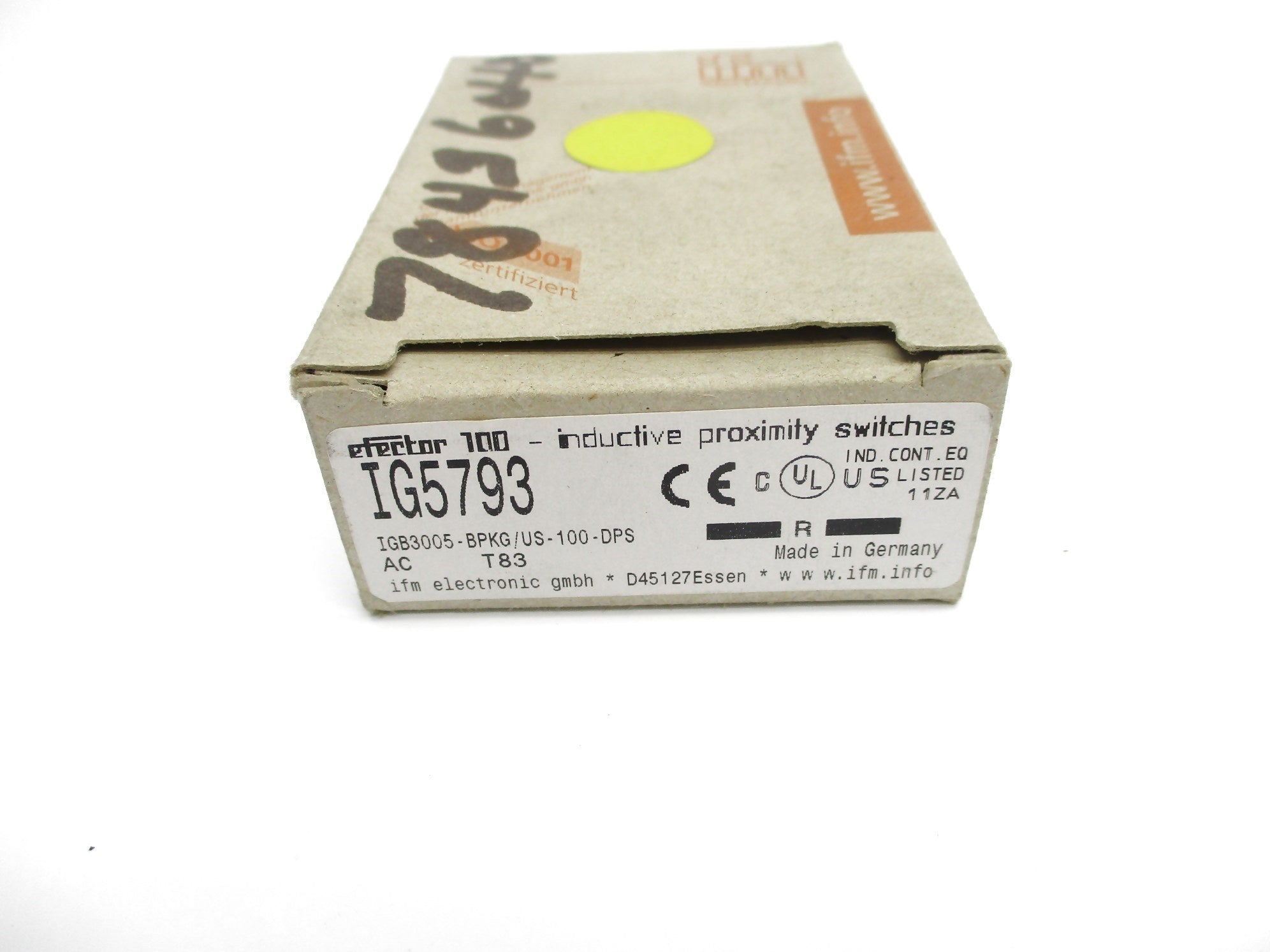 IFM EFECTOR IGB3005-BPKG/US-100-DPS IG5793 NSMP