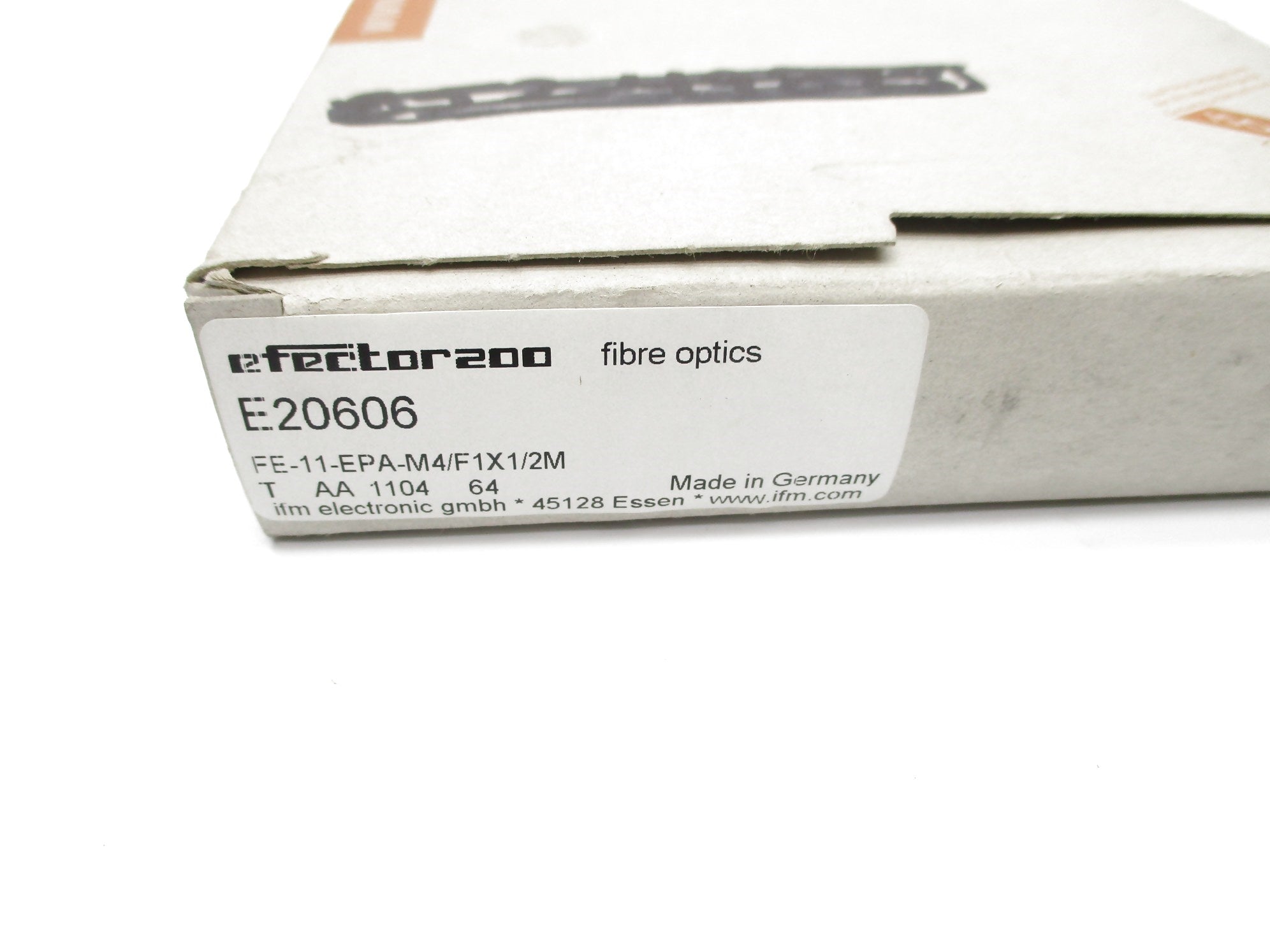 IFM EFECTOR E20606 FE-11-EPA-M4/F1X1/2M NSMP