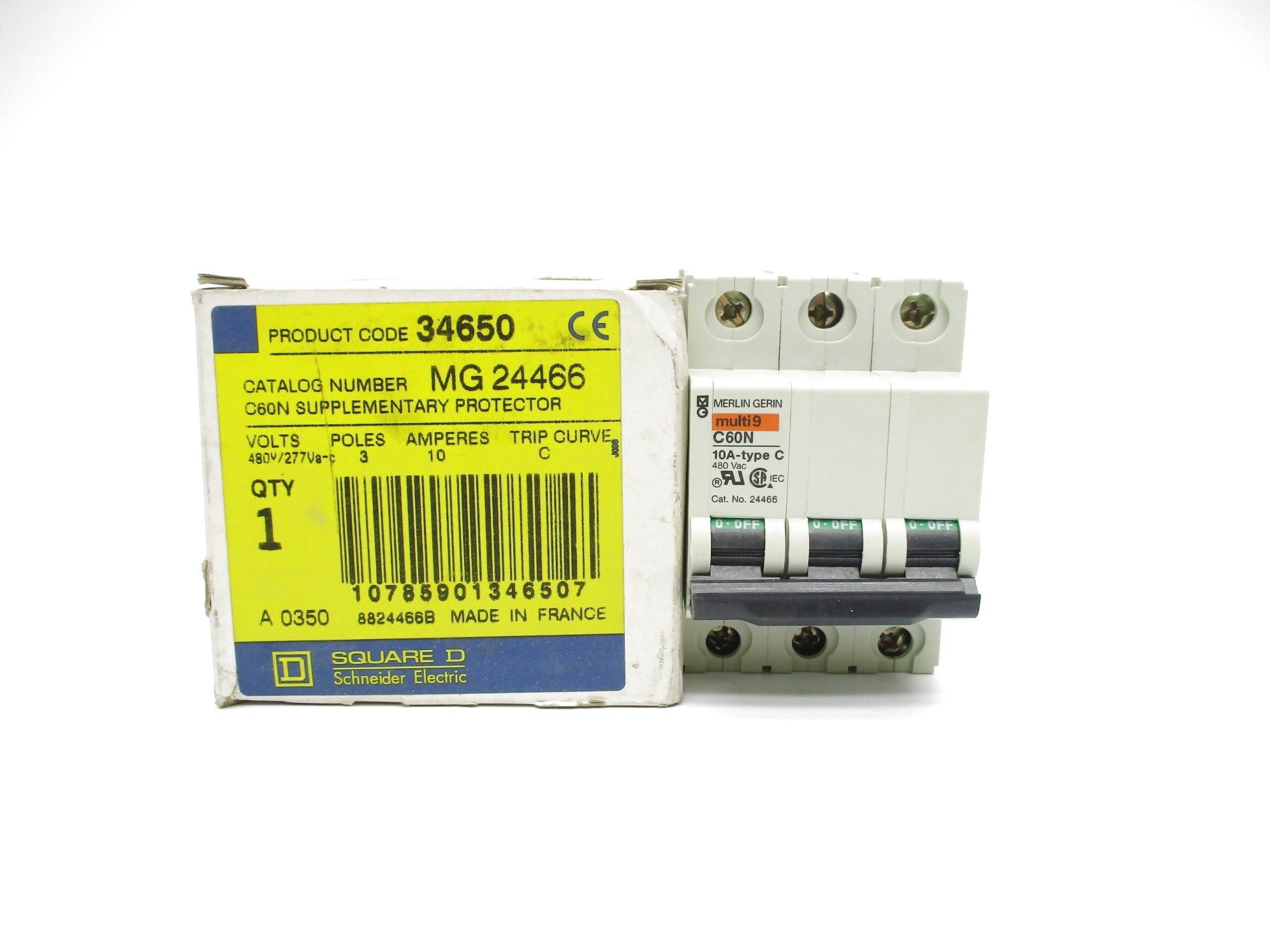 SQUARE D MG24466 10A 277V NSMP