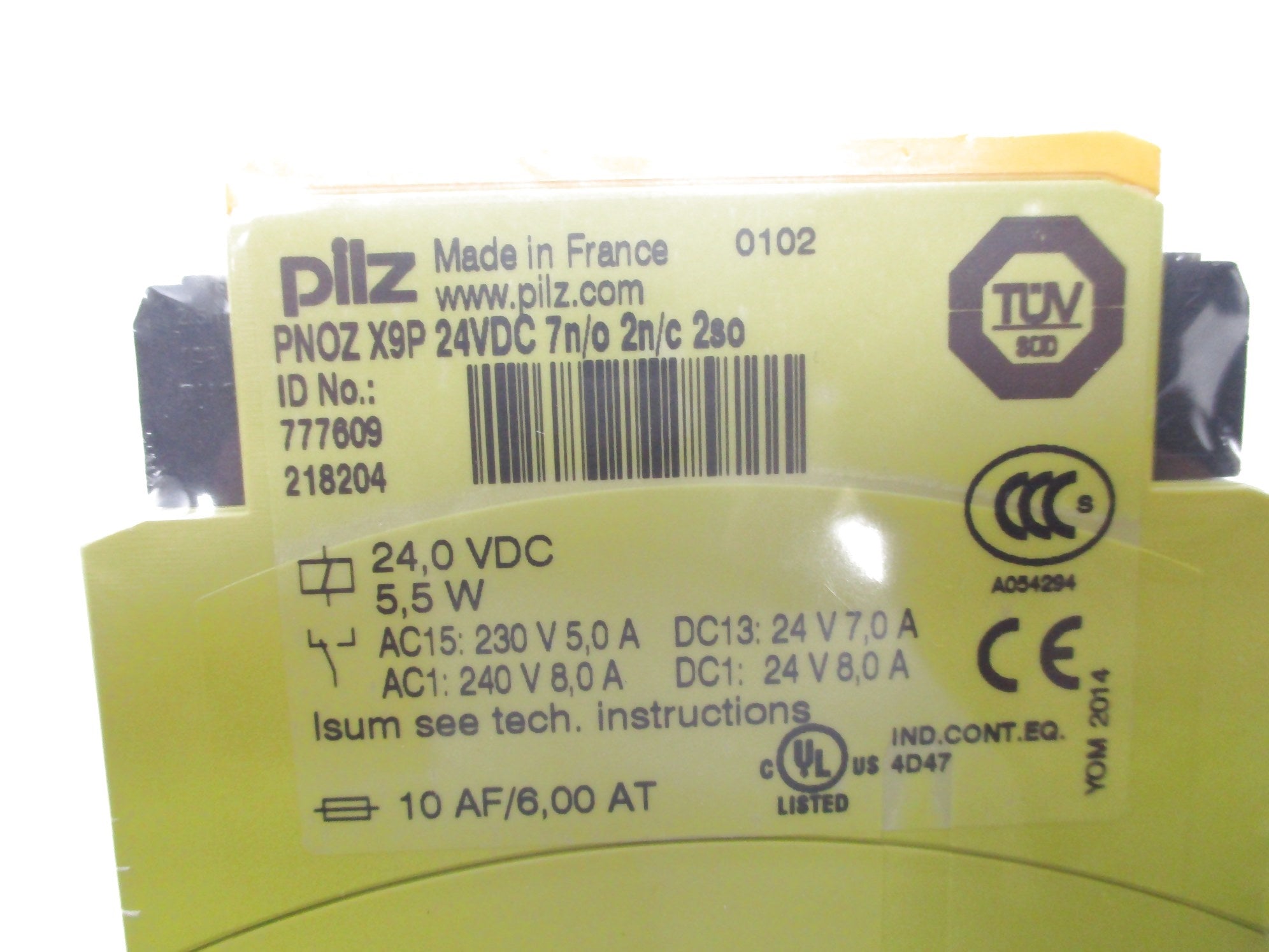PILZ PNOZX9P24VDC7n/o2n/c2so 777609 24VDC NSMP