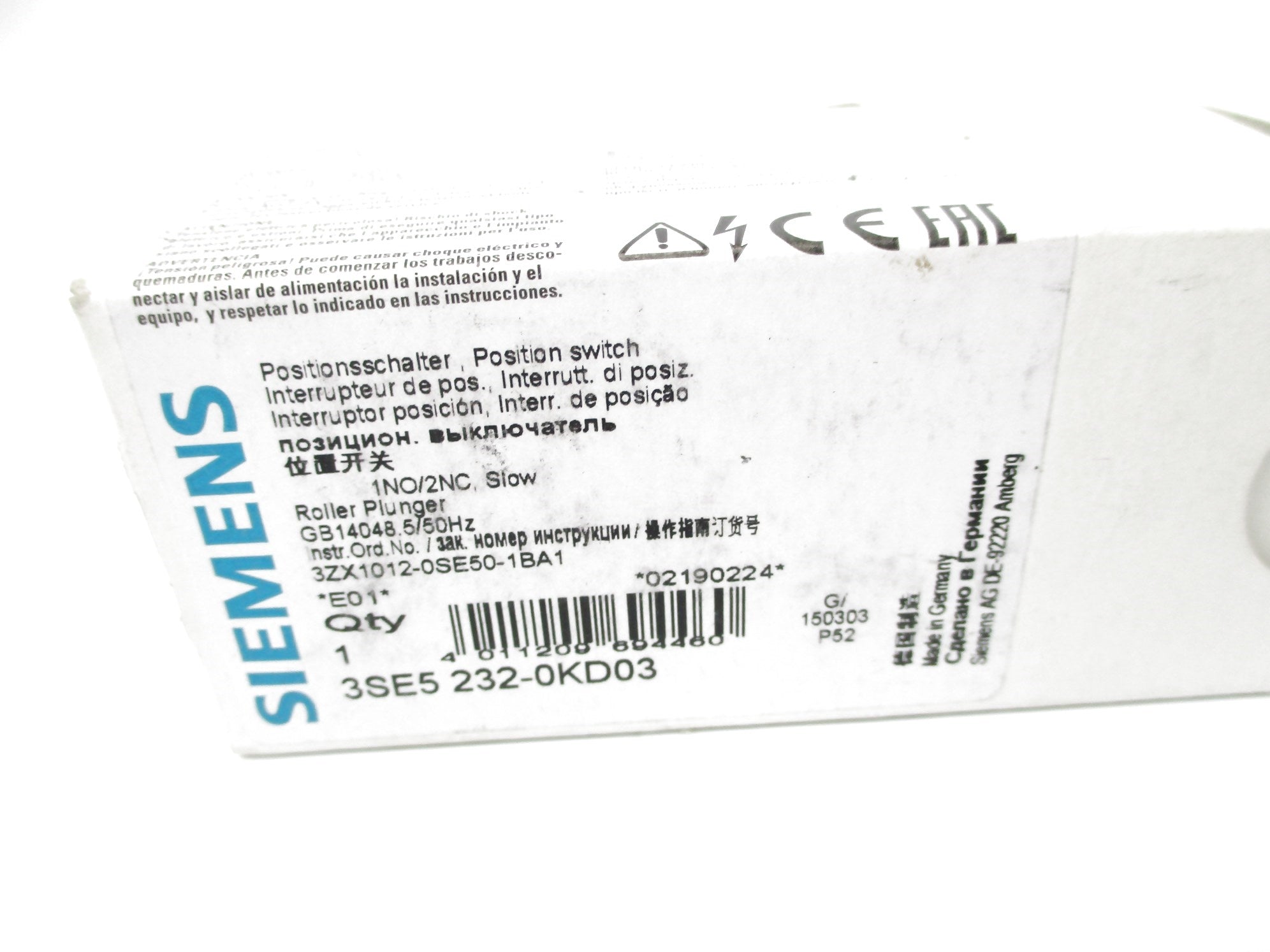 SIEMENS 3SE5232-0KD03 NSMP