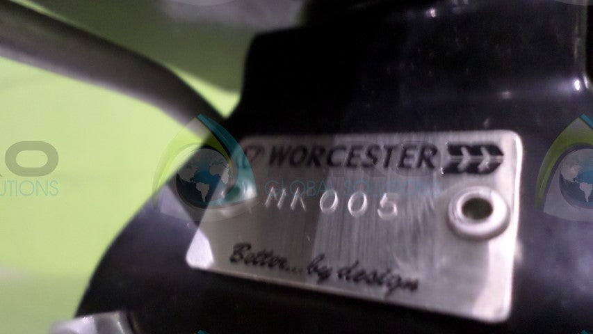 WORCESTOR CONTROLS B W/ MK005 PNEUMATIC VALVE ACTUATOR *USED*