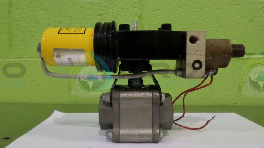 WORCESTOR CONTROLS B W/ MK005 PNEUMATIC VALVE ACTUATOR *USED*