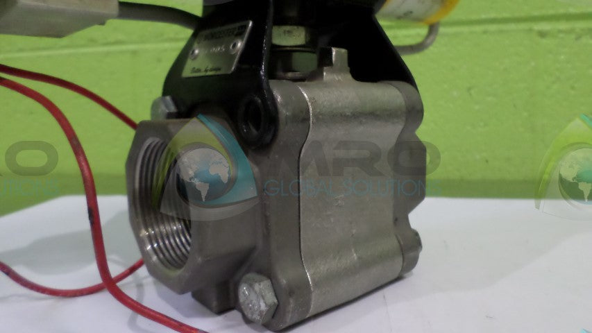 WORCESTOR CONTROLS B W/ MK005 PNEUMATIC VALVE ACTUATOR *USED*