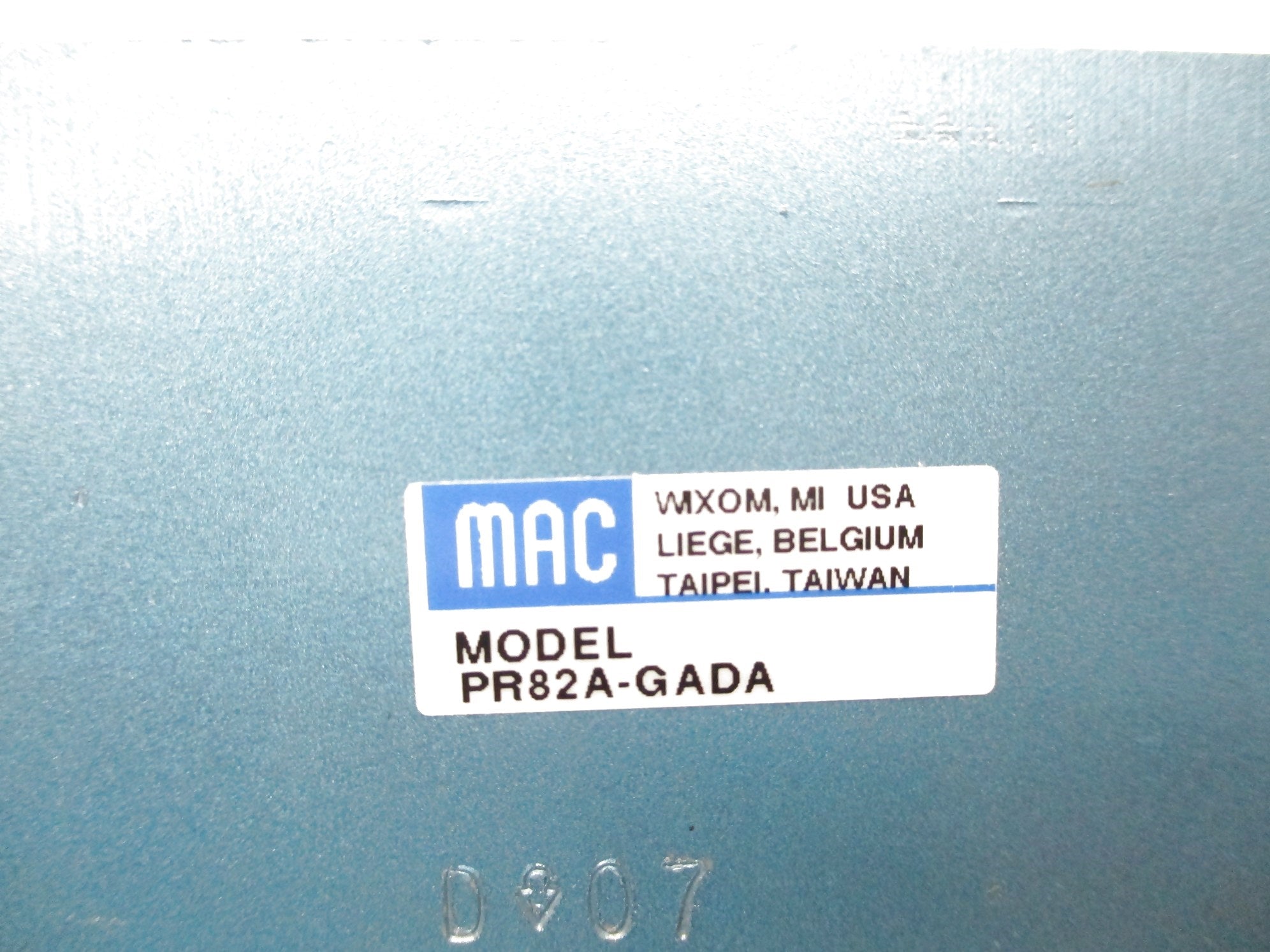 MAC PR82A-GADA 120PSI NSNP