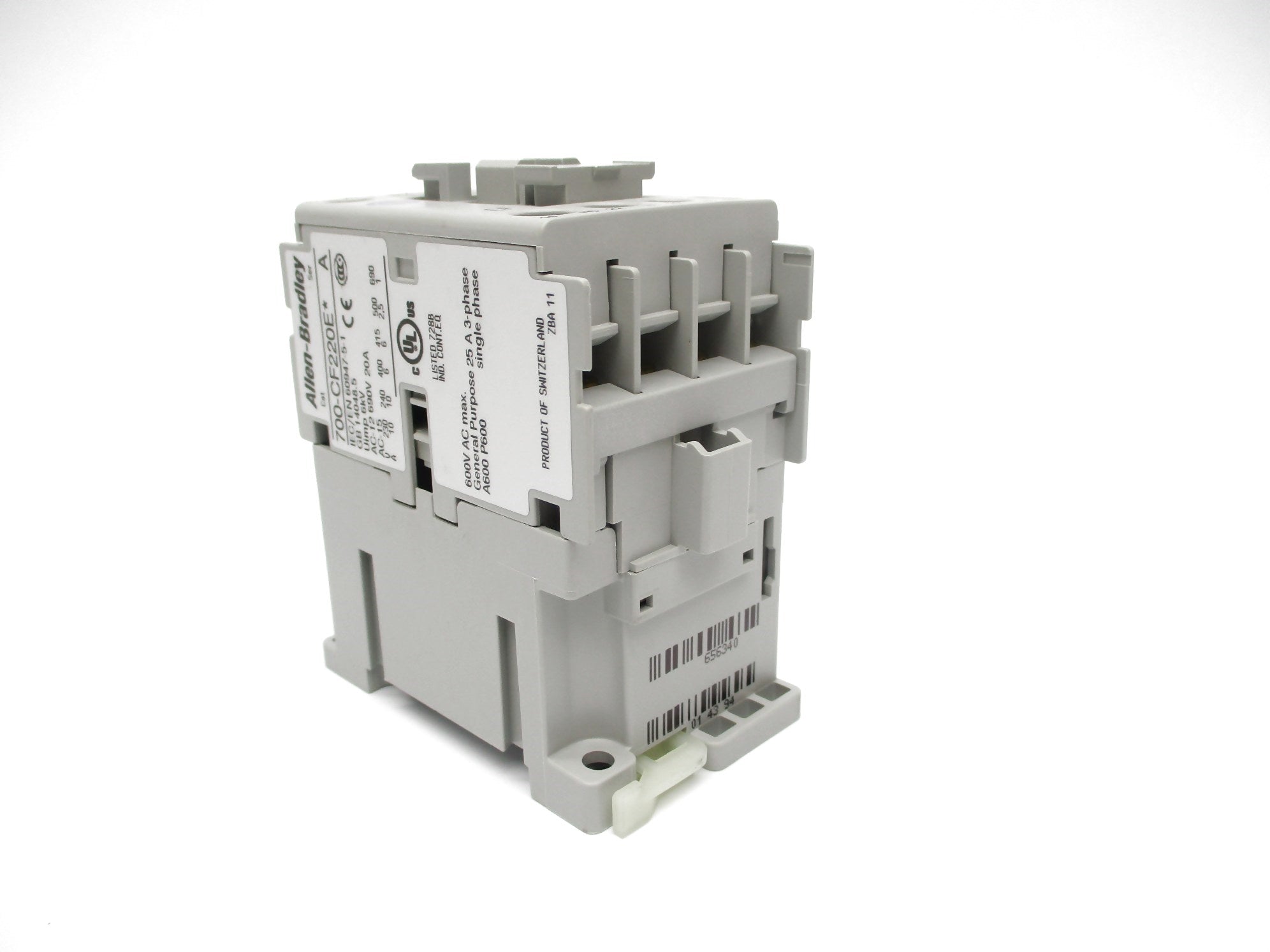 ALLEN BRADLEY 700-CF220EJ SER. A 24V NSNP