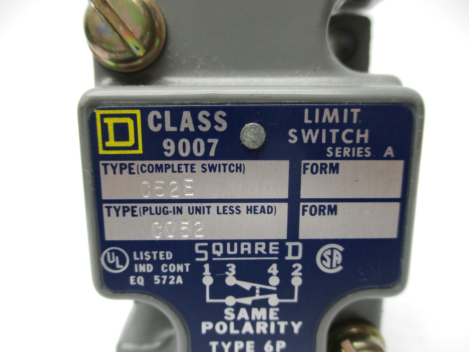 SQUARE D 9007C52E SER. A NSNP