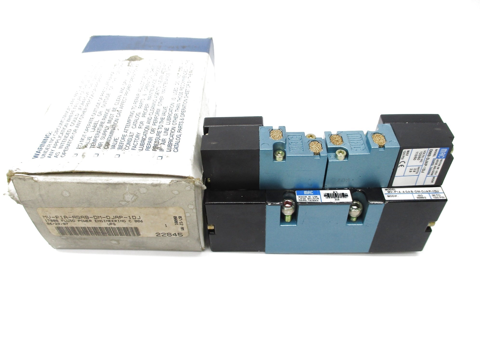 MAC MV-P1A-AGAB-DM-DJAP-1DJ 120/60 110/50 NSMP