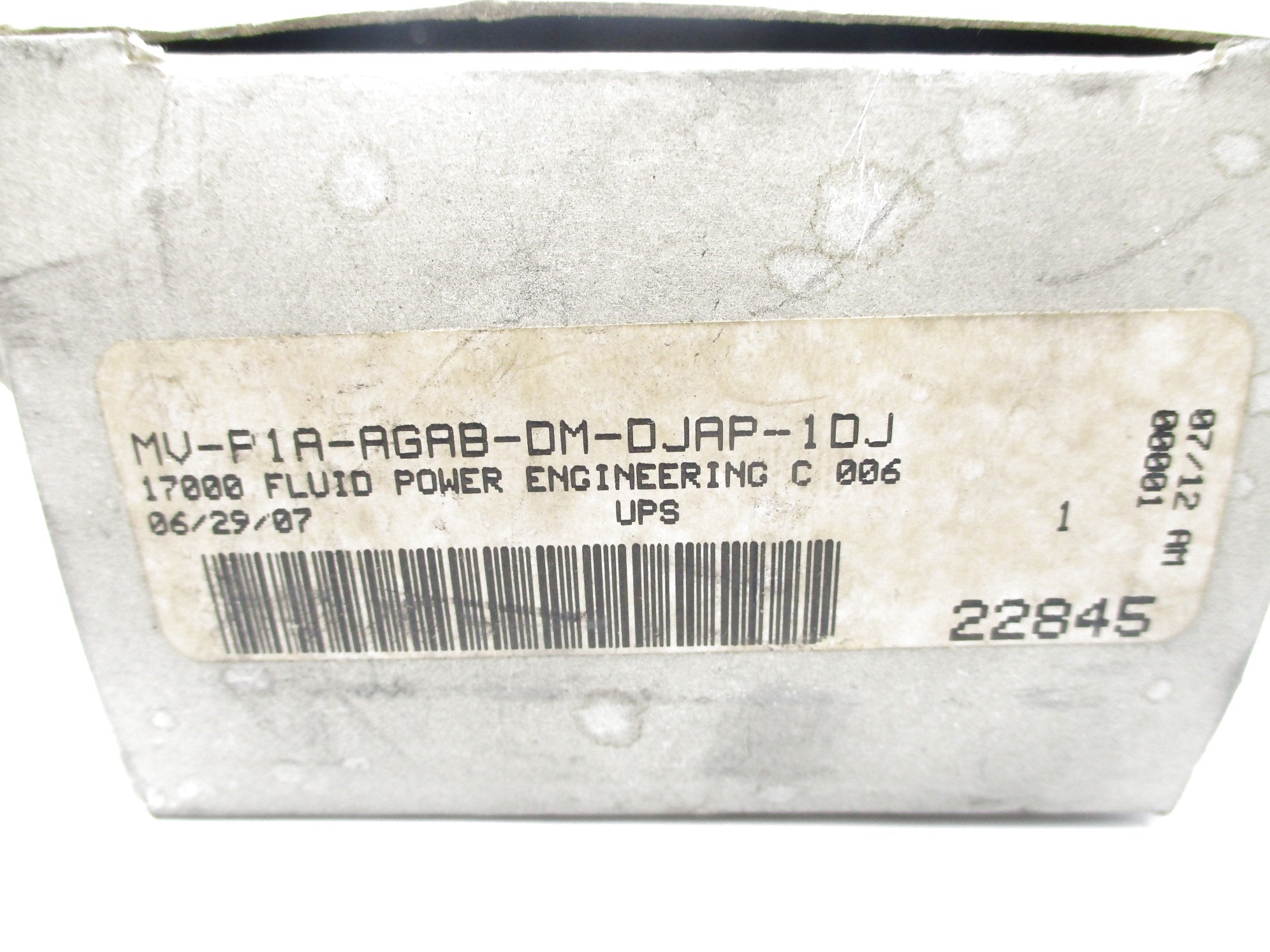 MAC MV-P1A-AGAB-DM-DJAP-1DJ 120/60 110/50 NSMP