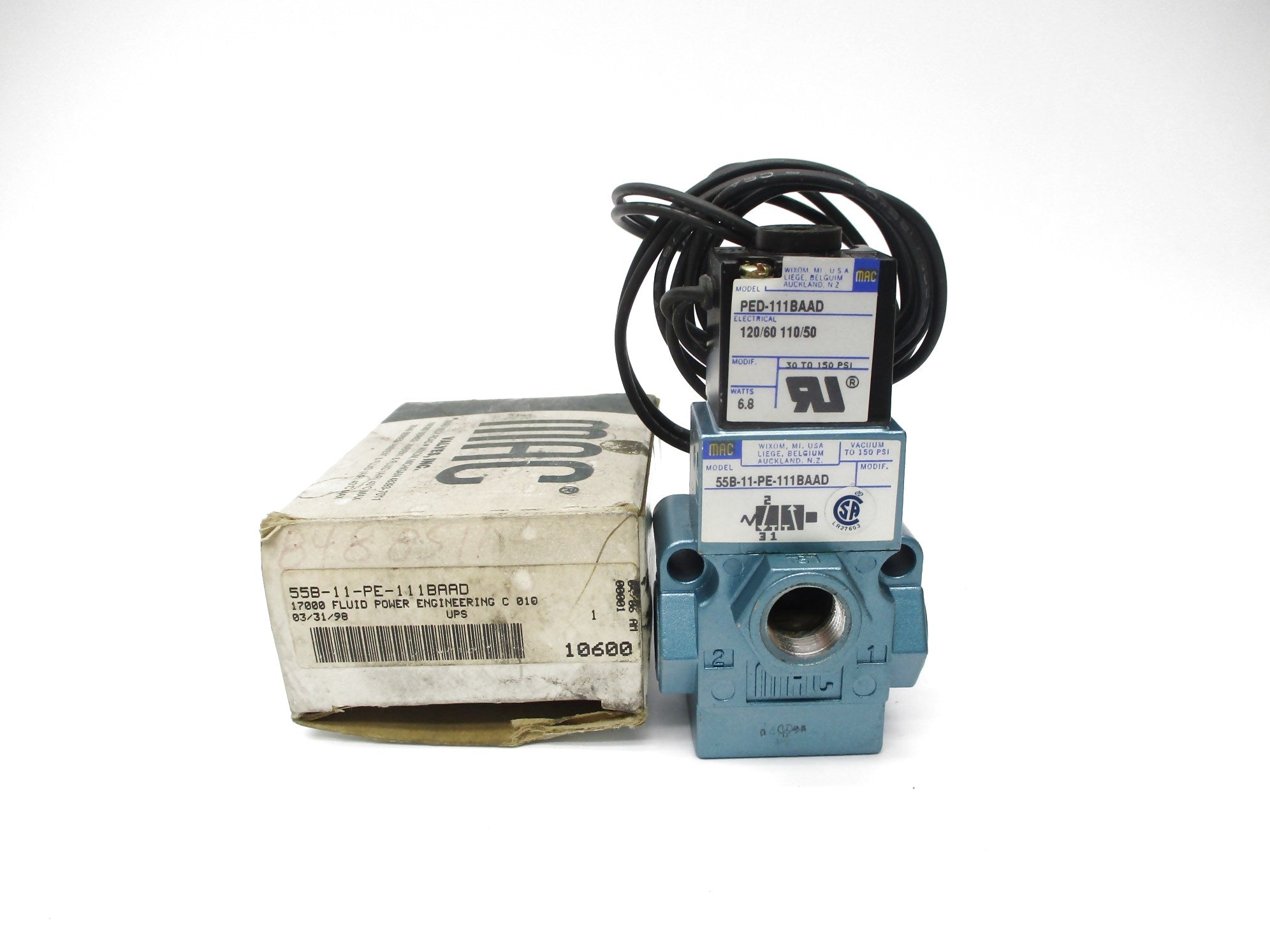 MAC 55B-11-PE-111BAAD 120/60 110/50 NSMP