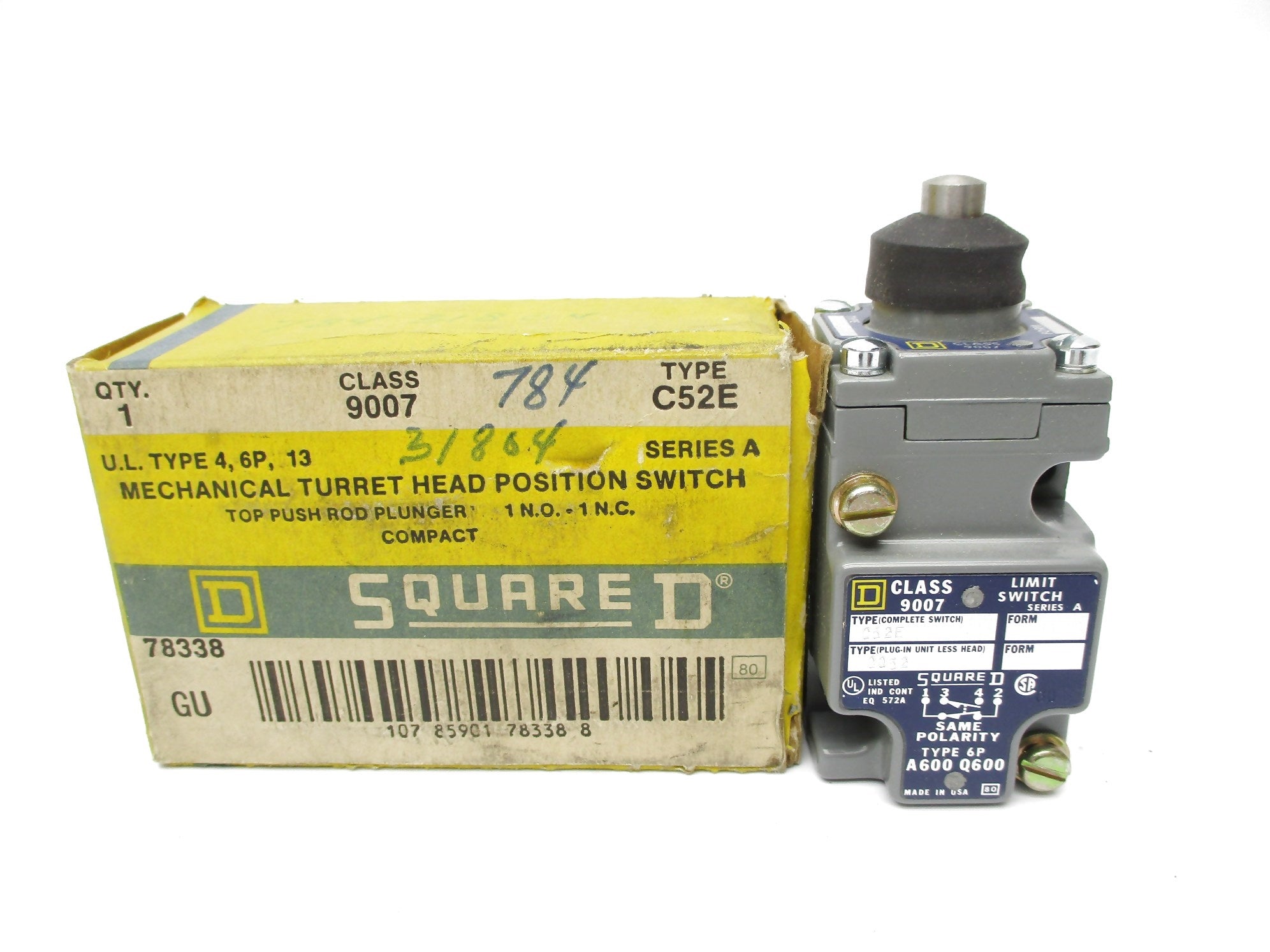 SQUARE D 9007C52E SER. A NSMP