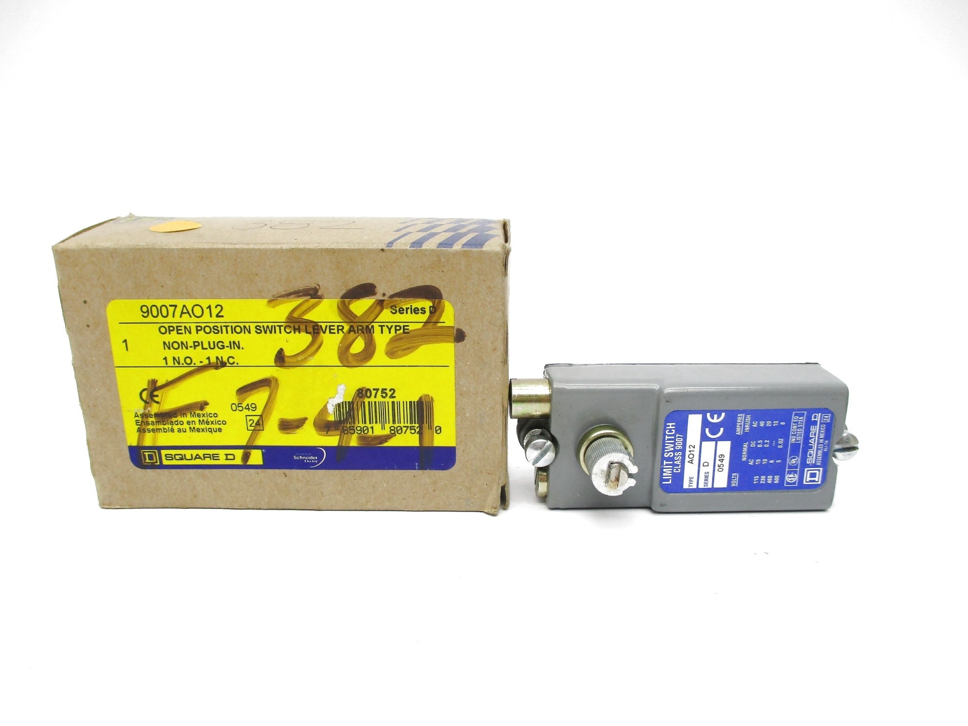 SQUARE D 9007AO12 SER. D NSMP