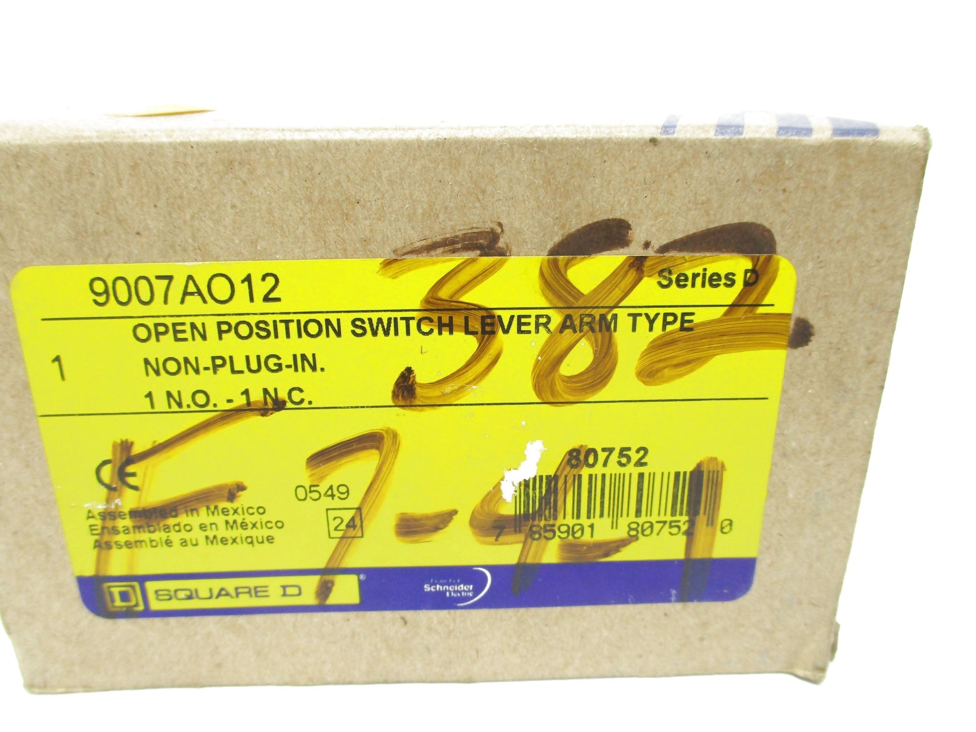 SQUARE D 9007AO12 SER. D NSMP