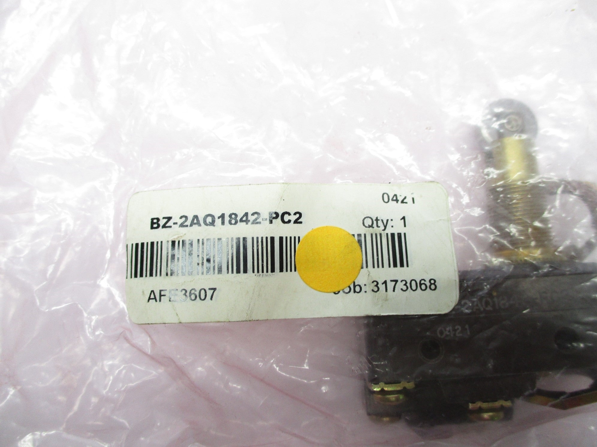 MICRO SWITCH BZ-2AQ1842-PC2 NSMP