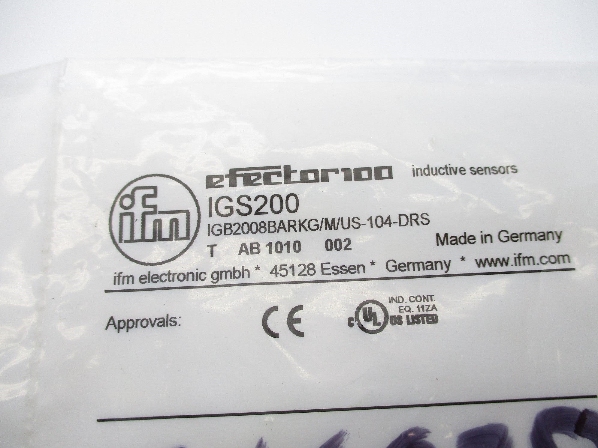 IFM EFECTOR IGS200 NSMP