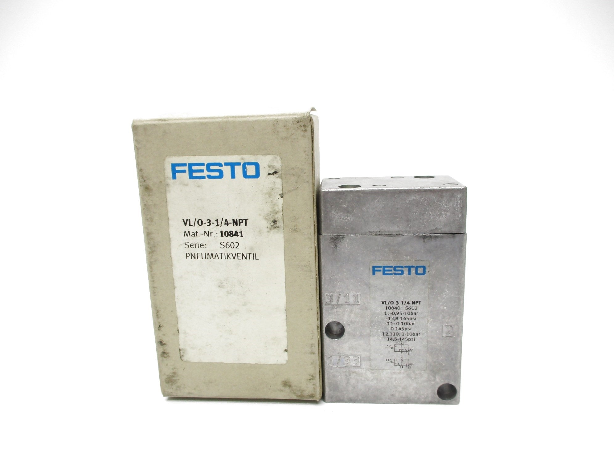 FESTO VL/0-3-1/4-NPT NSMP