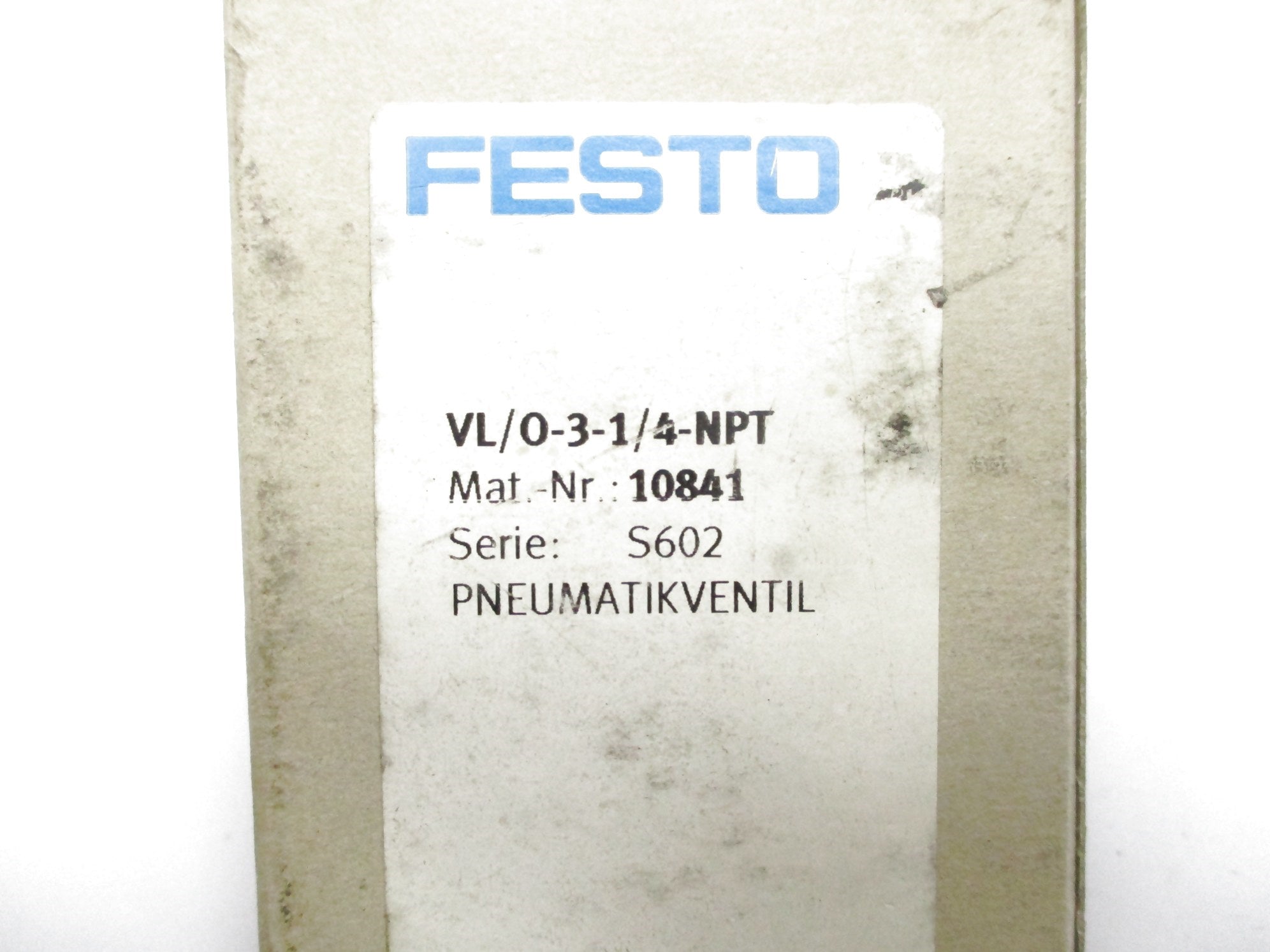 FESTO VL/0-3-1/4-NPT NSMP
