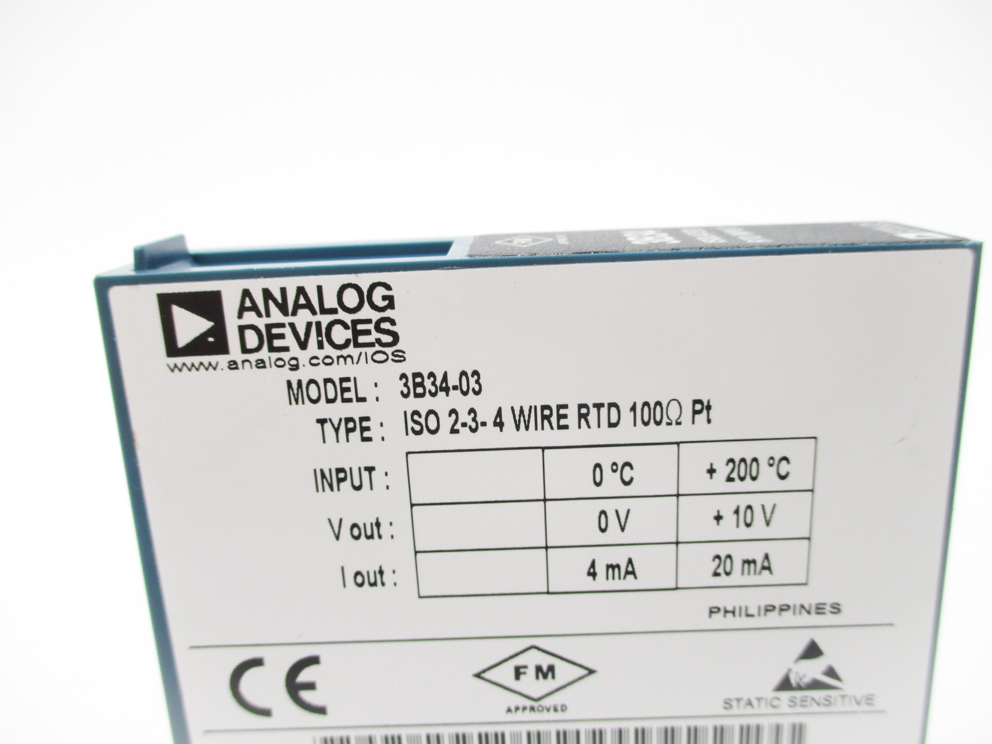 ANALOG DEVICES 3B34-03 NSNP