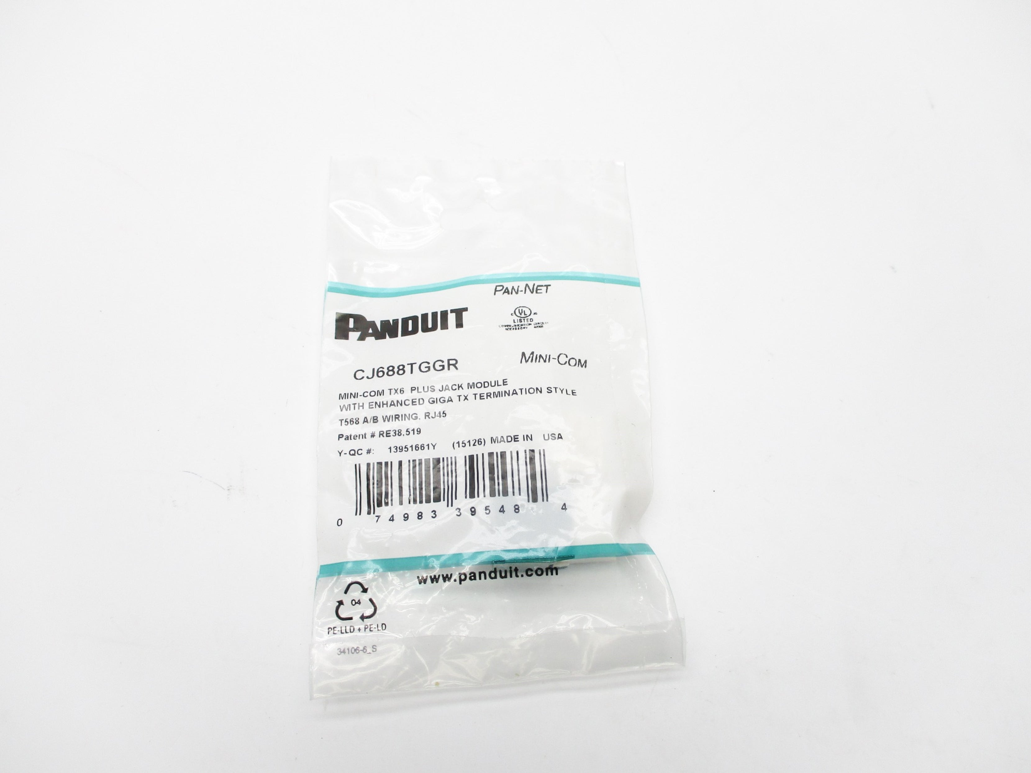 PANDUIT CJ688TGGR NSMP