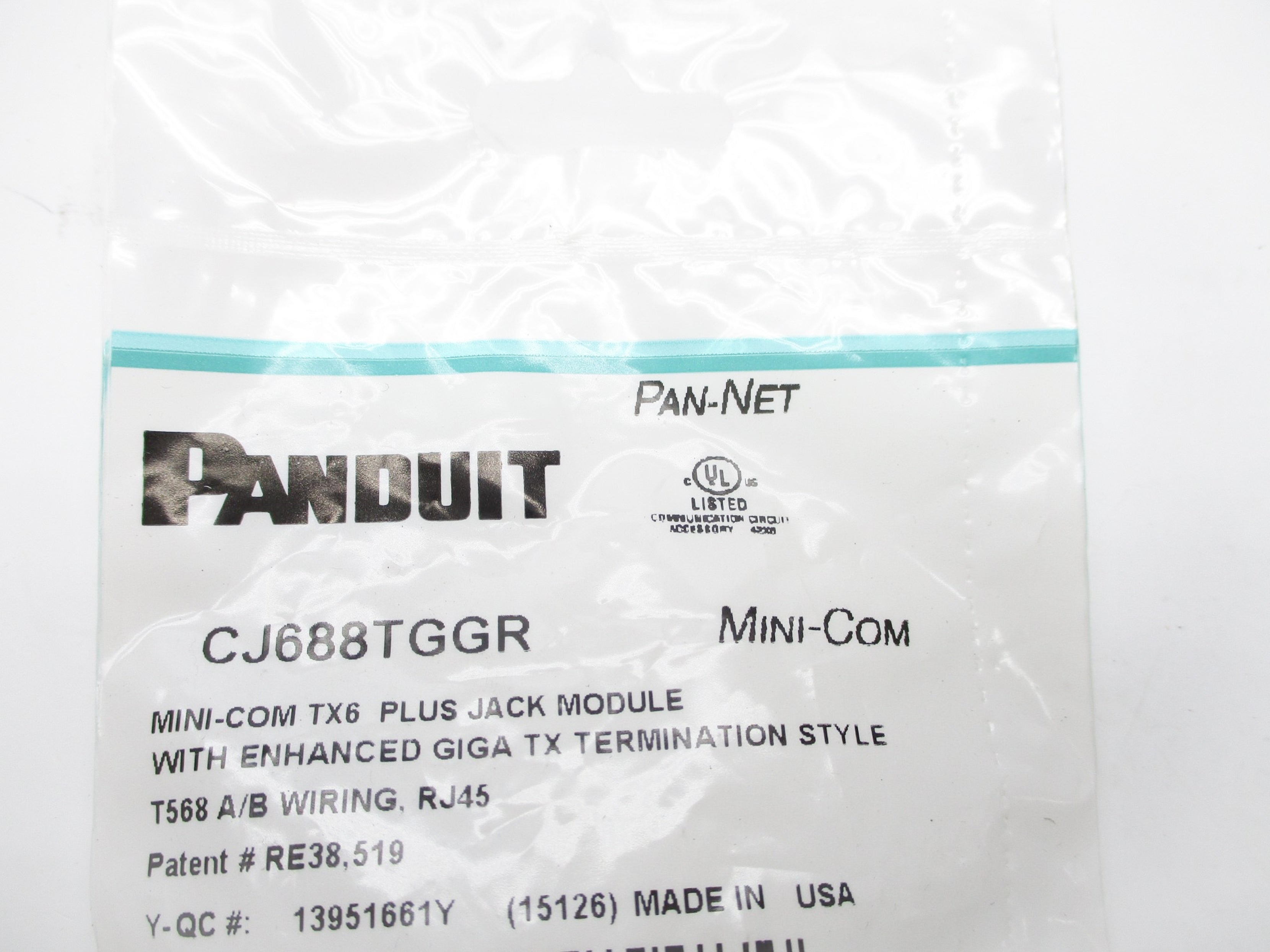 PANDUIT CJ688TGGR NSMP