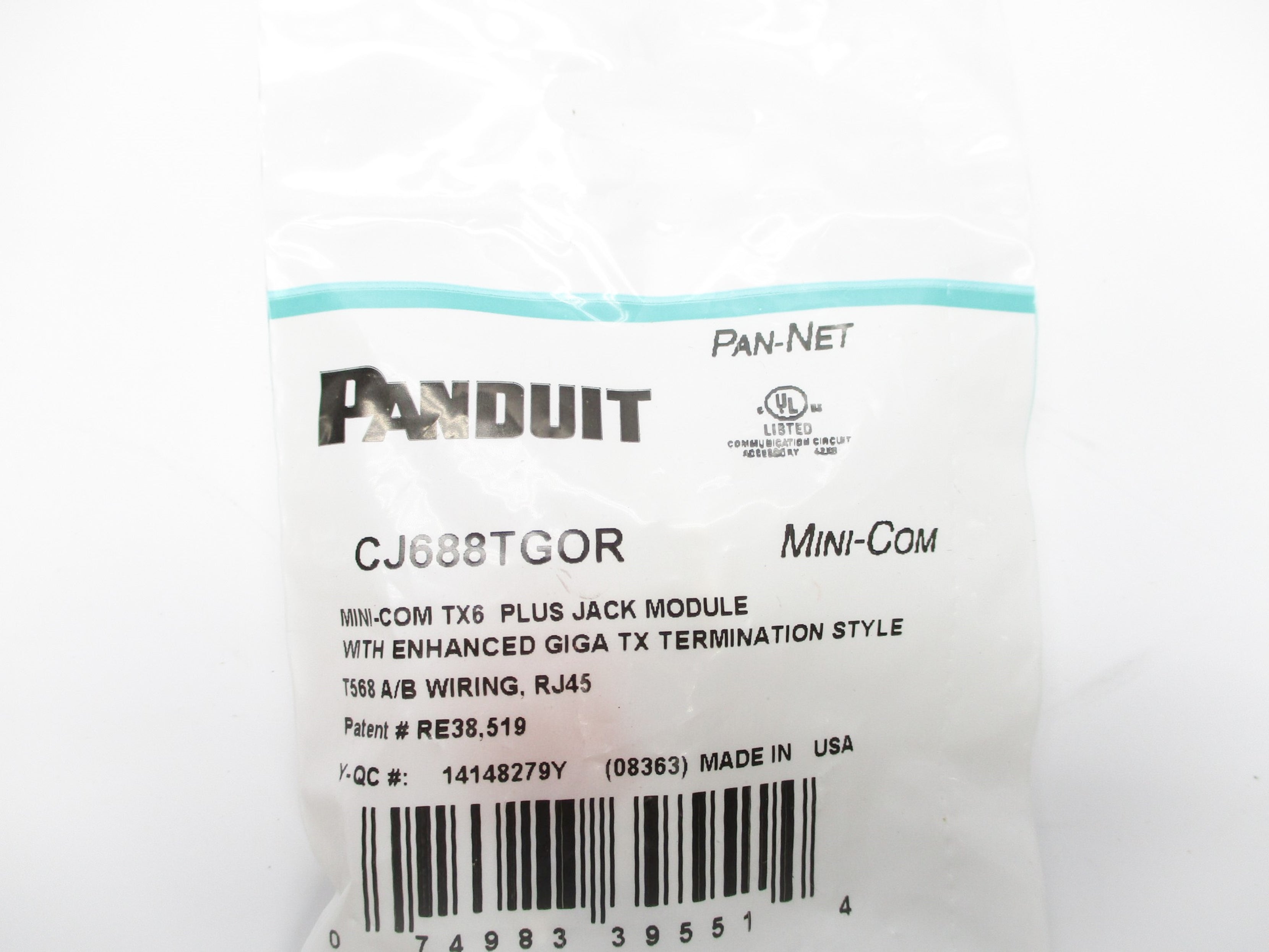 PANDUIT CJ688TGOR NSMP