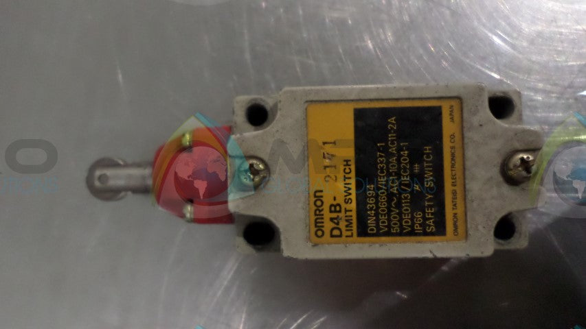 OMRON D4B-2171 LIMIT SWITCH *USED*