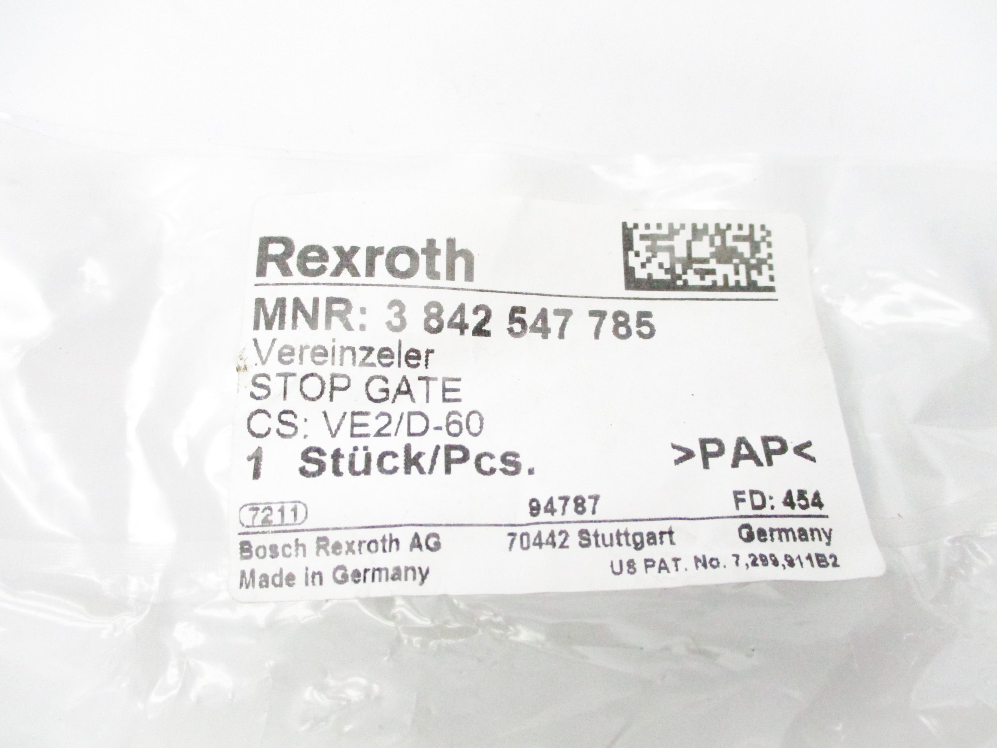 REXROTH 3842547785 NSMP