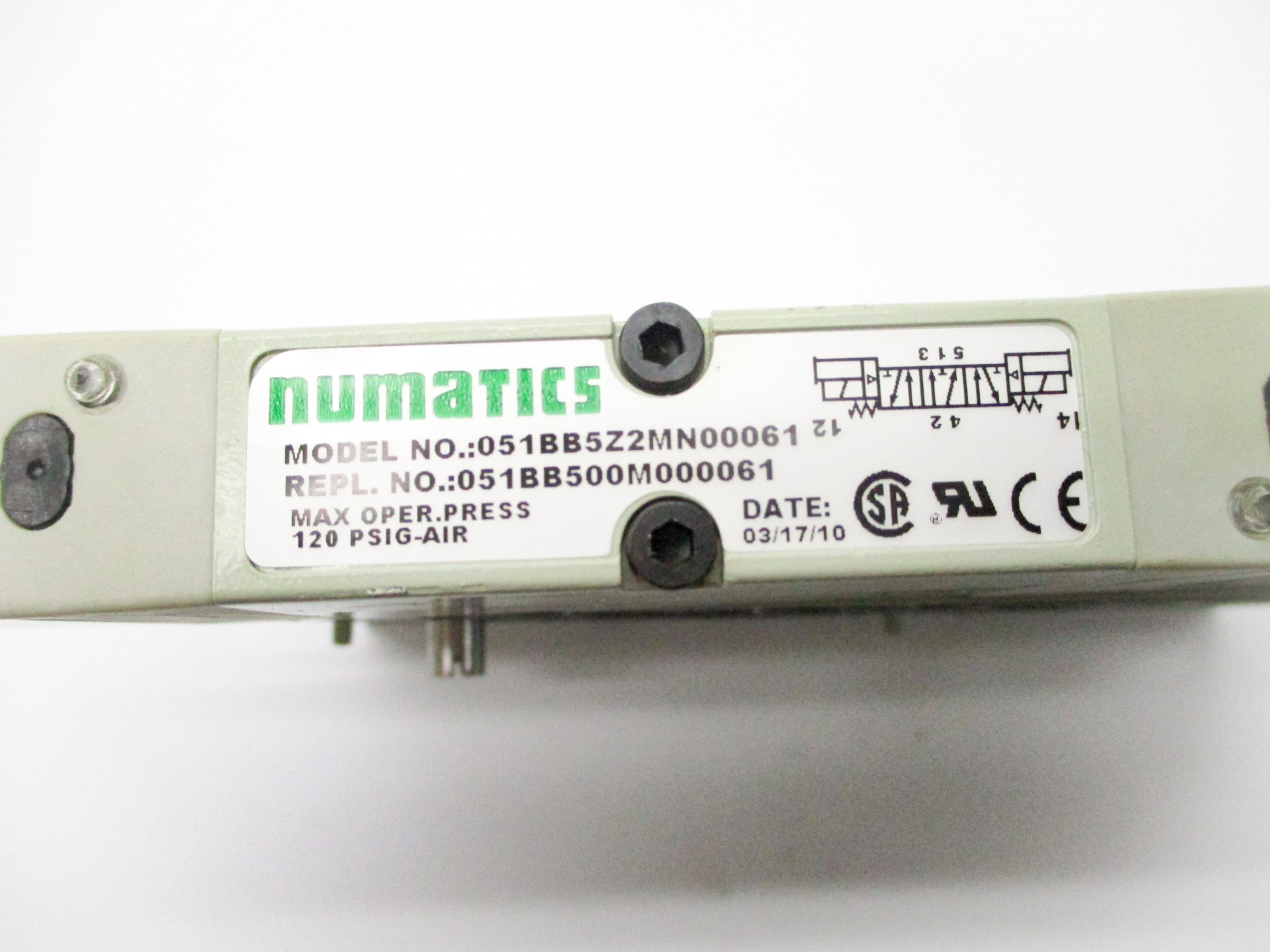 NUMATICS 051BB5Z2MN00061 NSNP