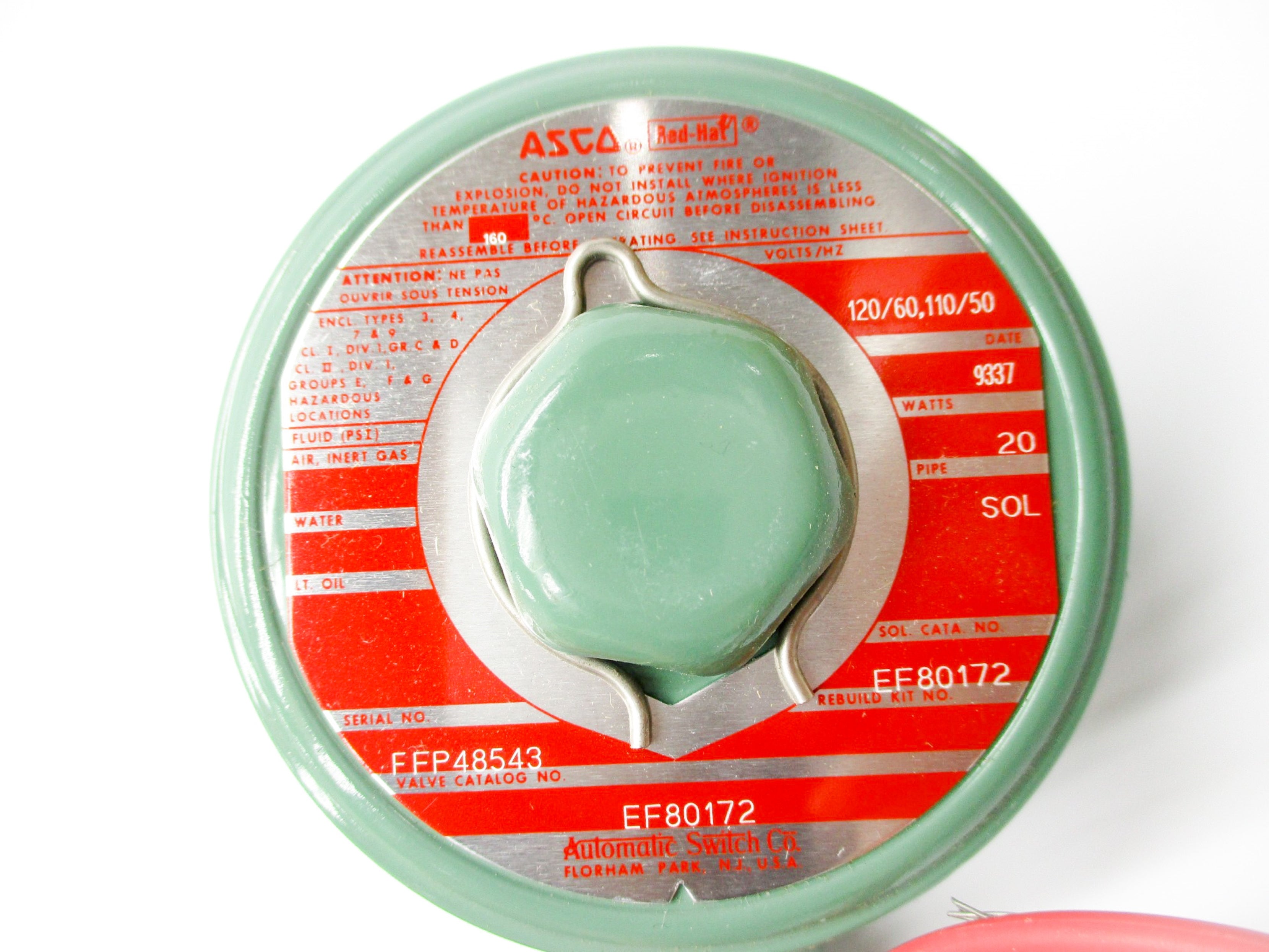 ASCO EF80172 110/120V NSNP