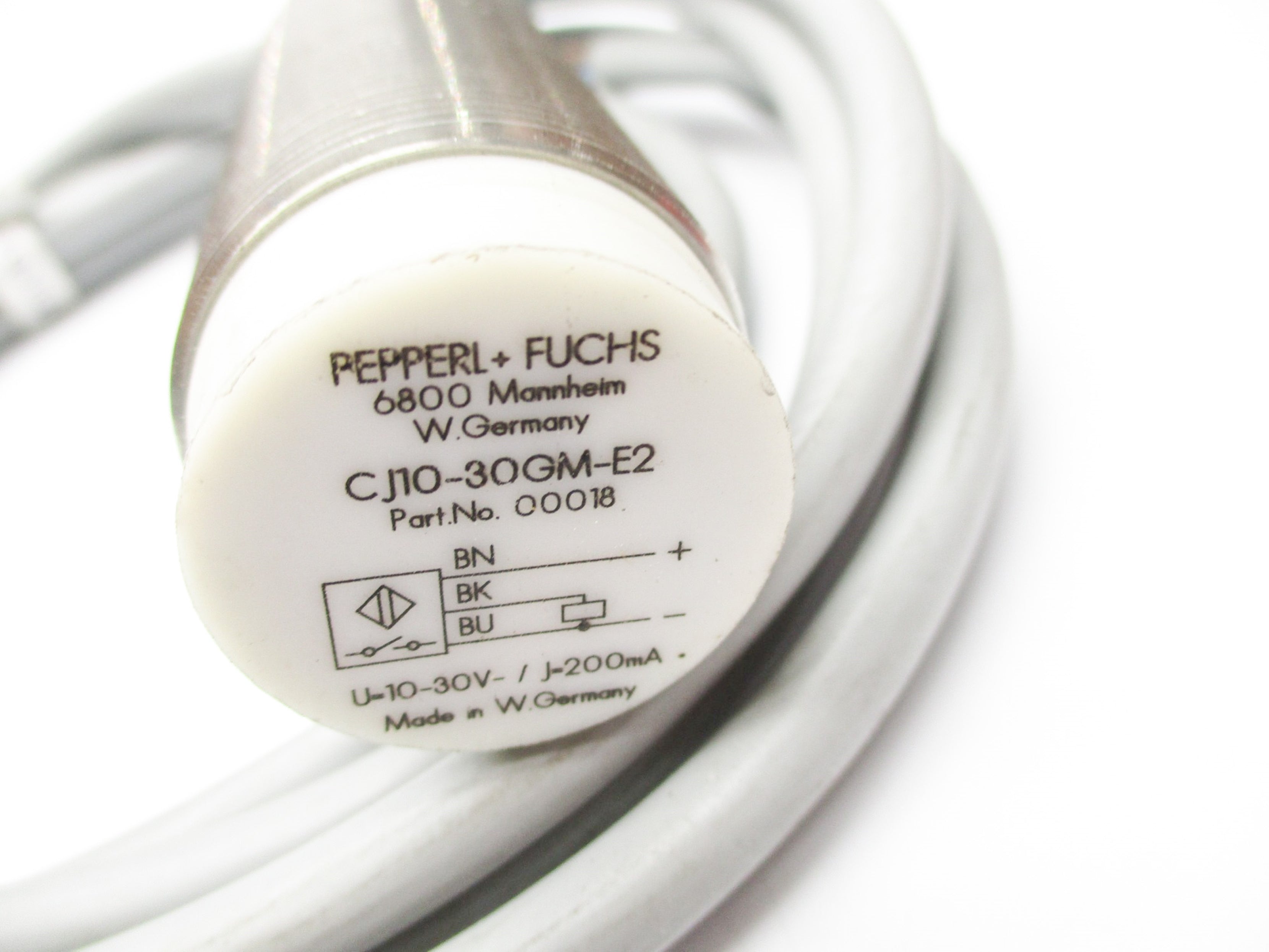PEPPERL+FUCHS CJ10-30GM-E2 NSNP