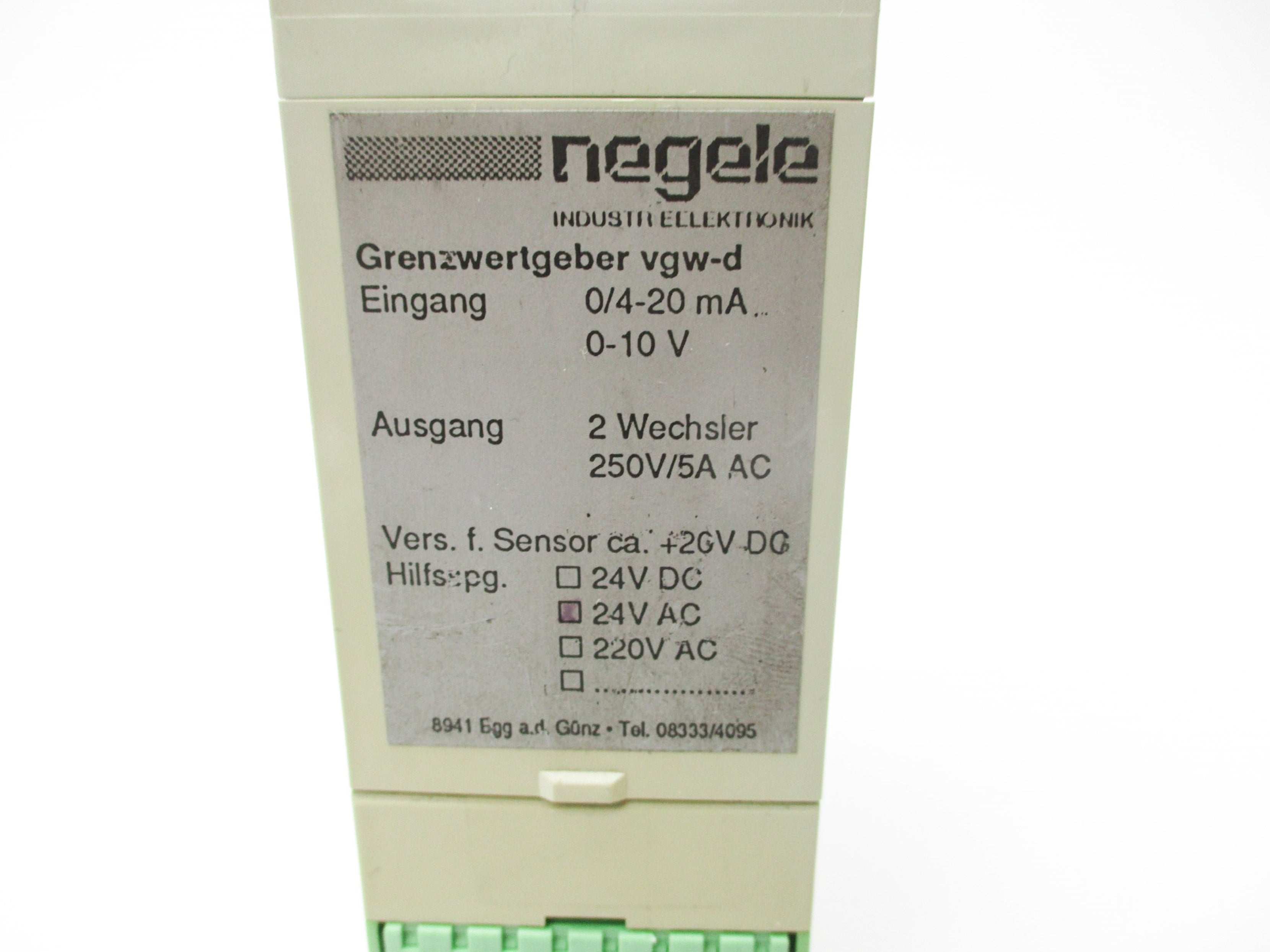 NEGELE vgw-d 24V UNMP