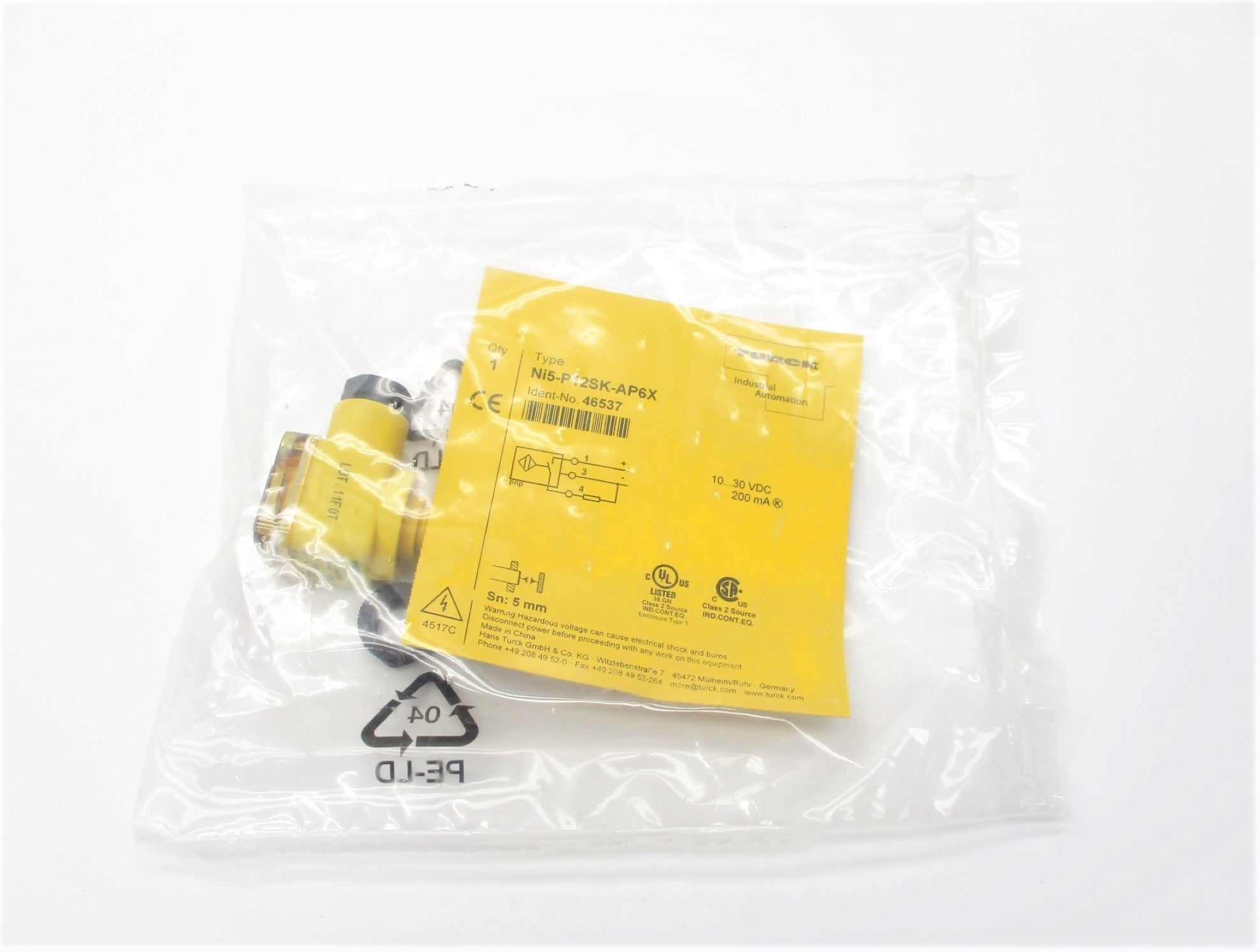 TURCK Ni5-P12SK-AP6X NSMP