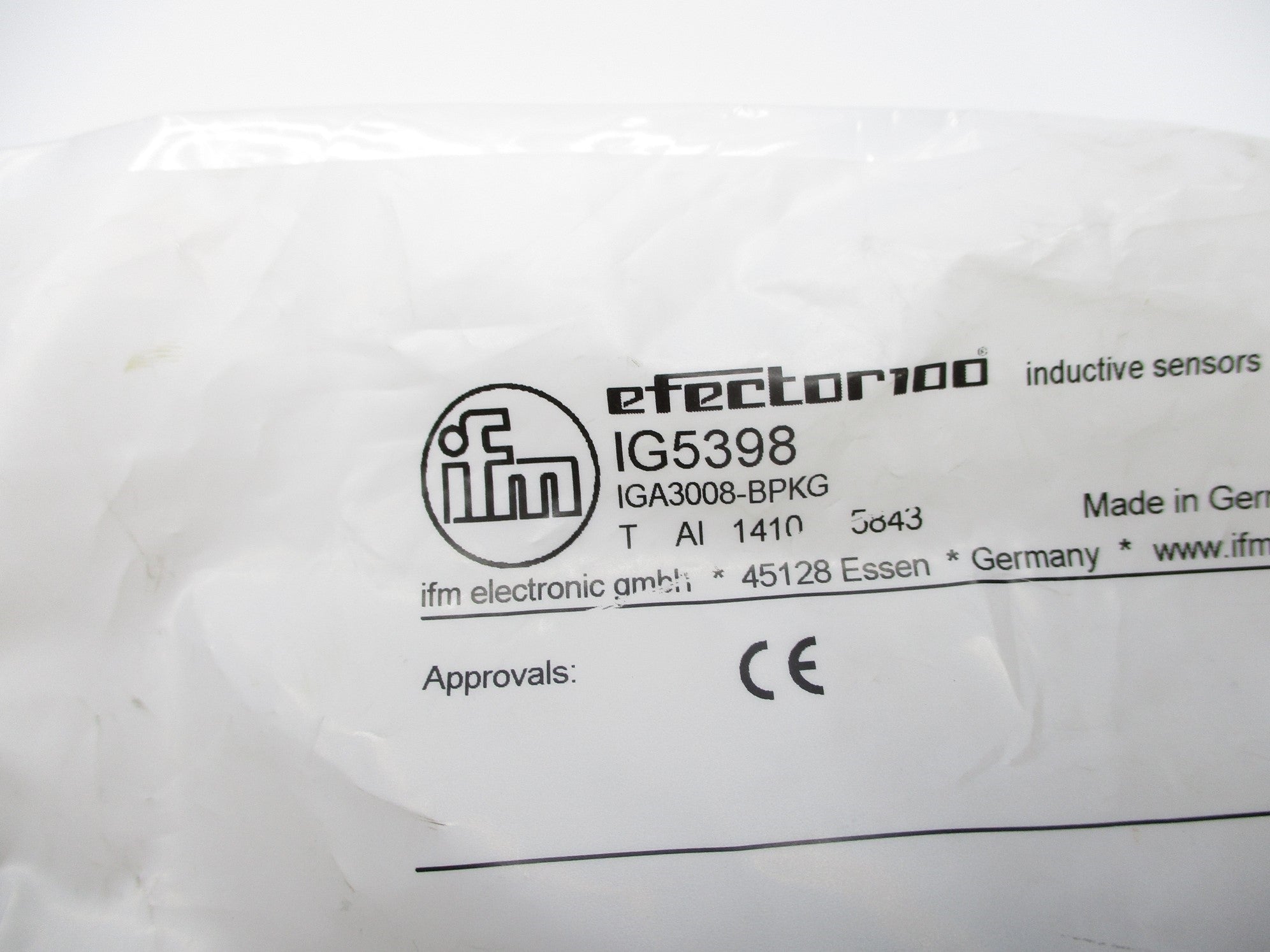 IFM EFECTOR IG5398 NSMP