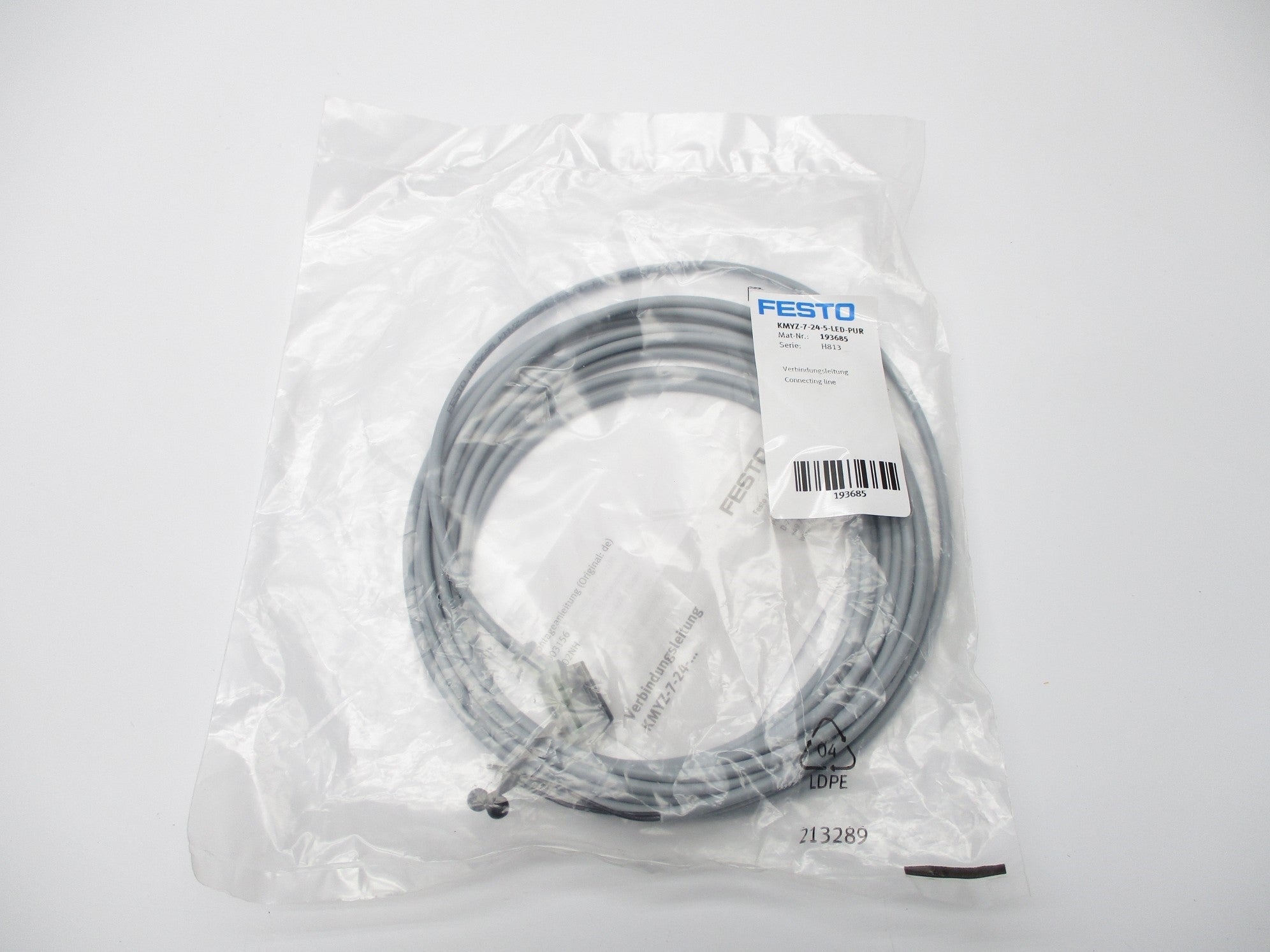 FESTO 193685 KMYZ-7-24-5-LED-PUR NSMP